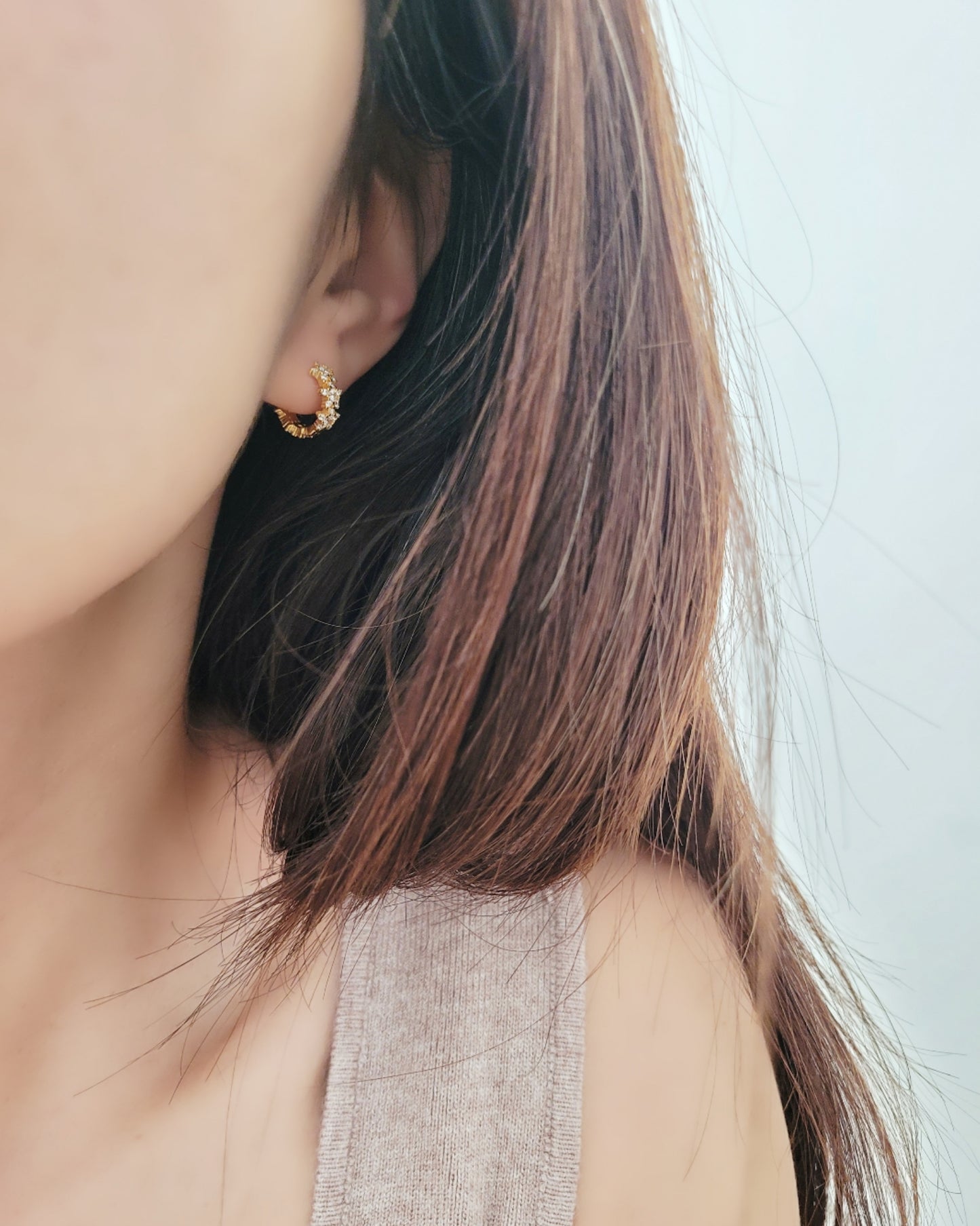 Stars Hoop Earrings