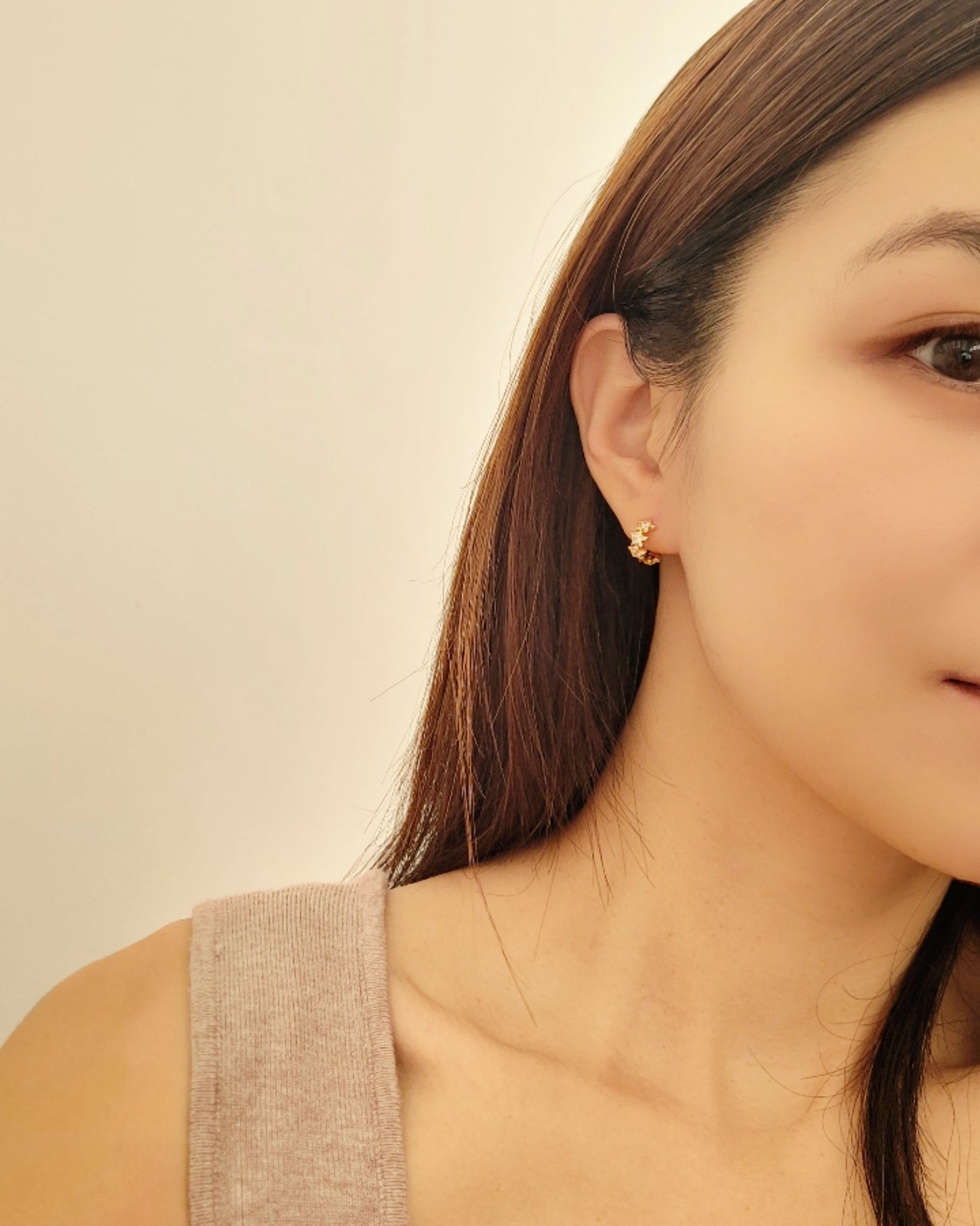 Stars Hoop Earrings