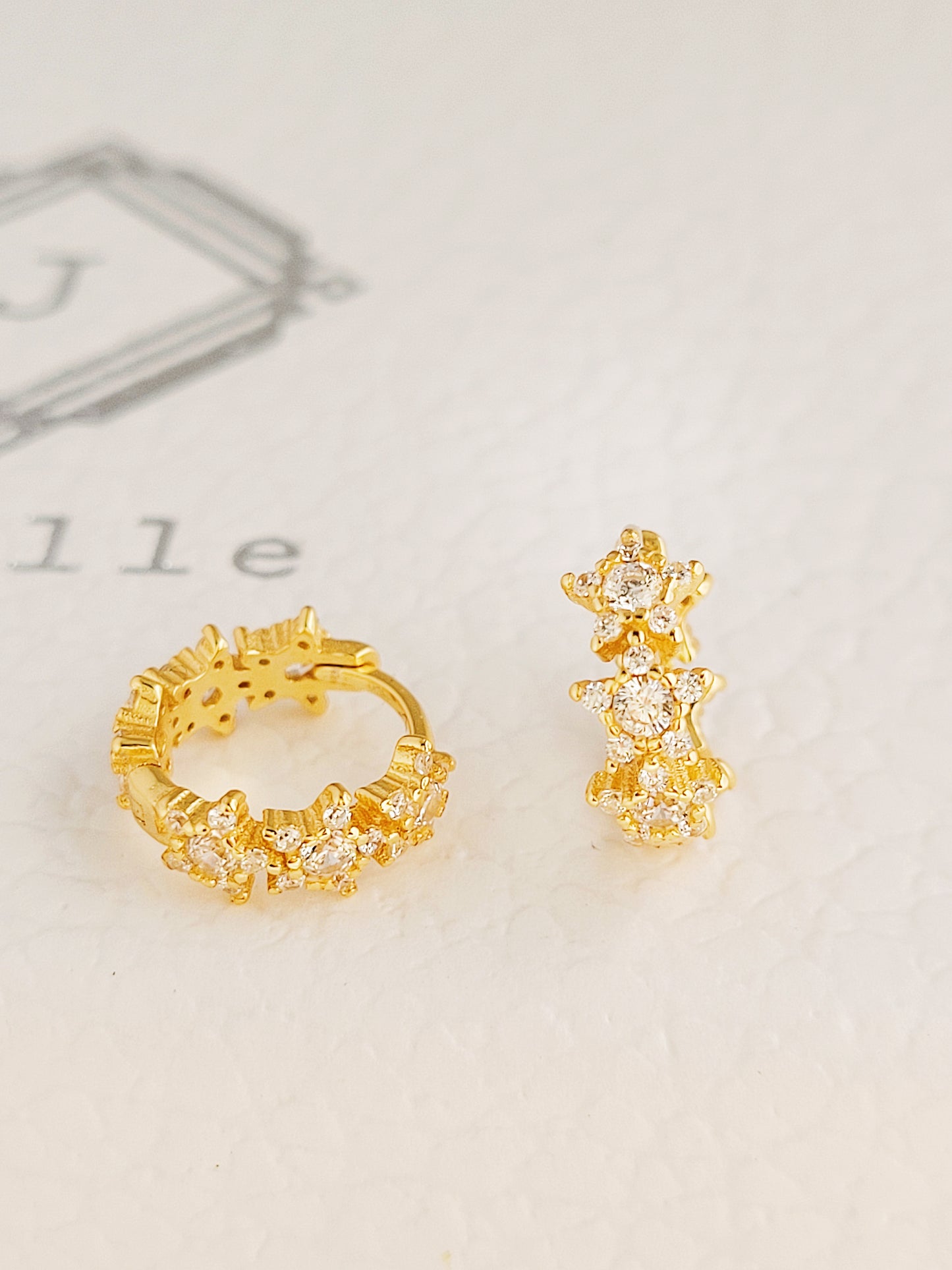 Stars Hoop Earrings