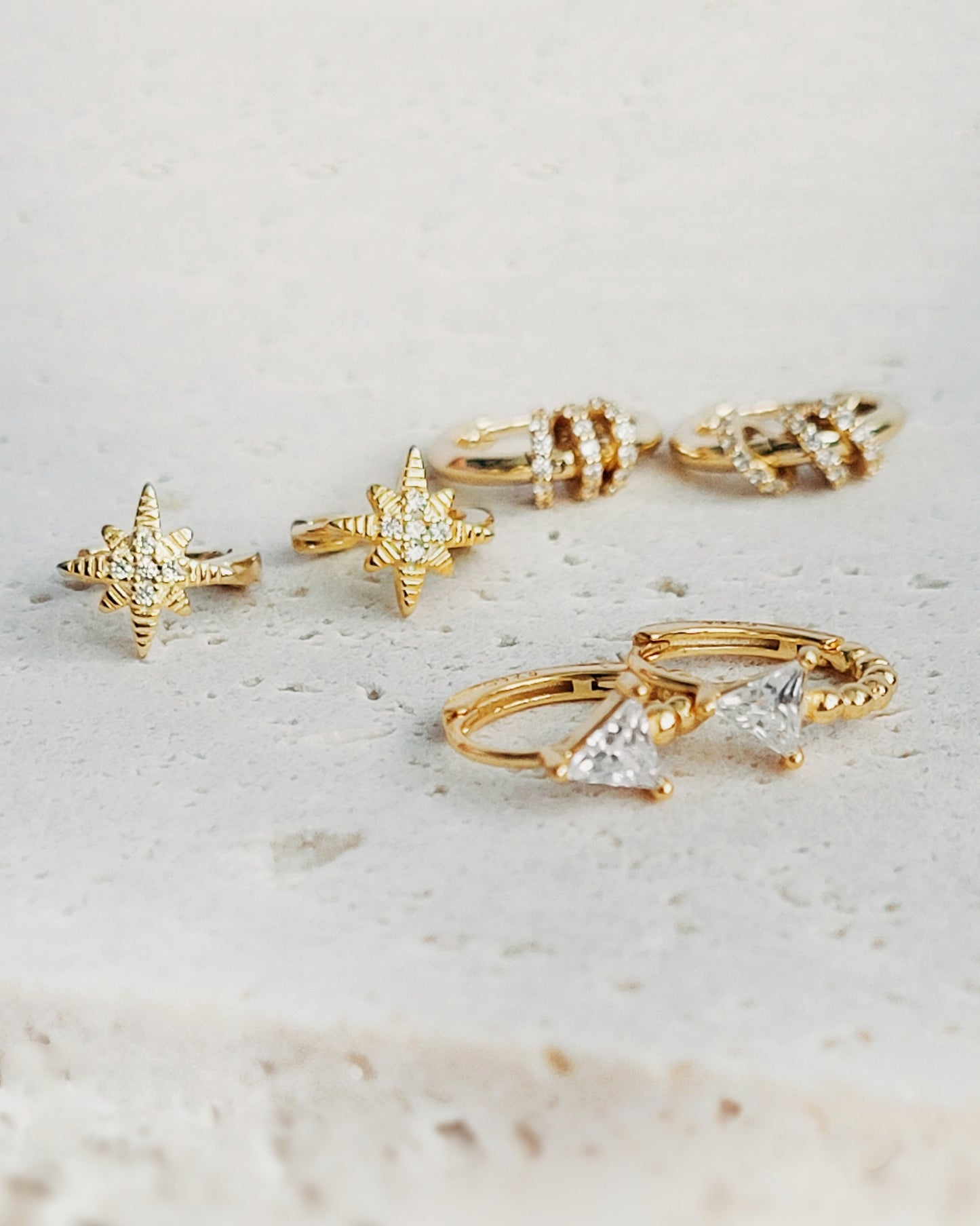 dainty hoop earrings