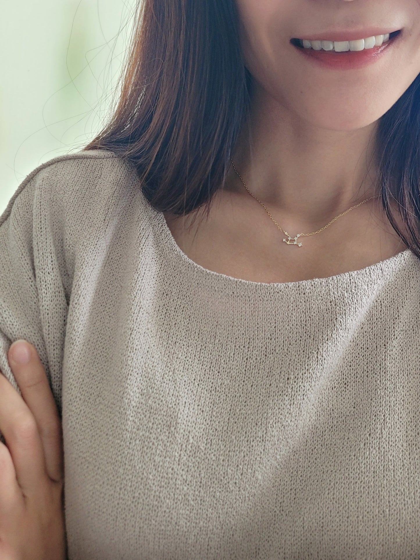 Starry Constellation Necklace · Virgo