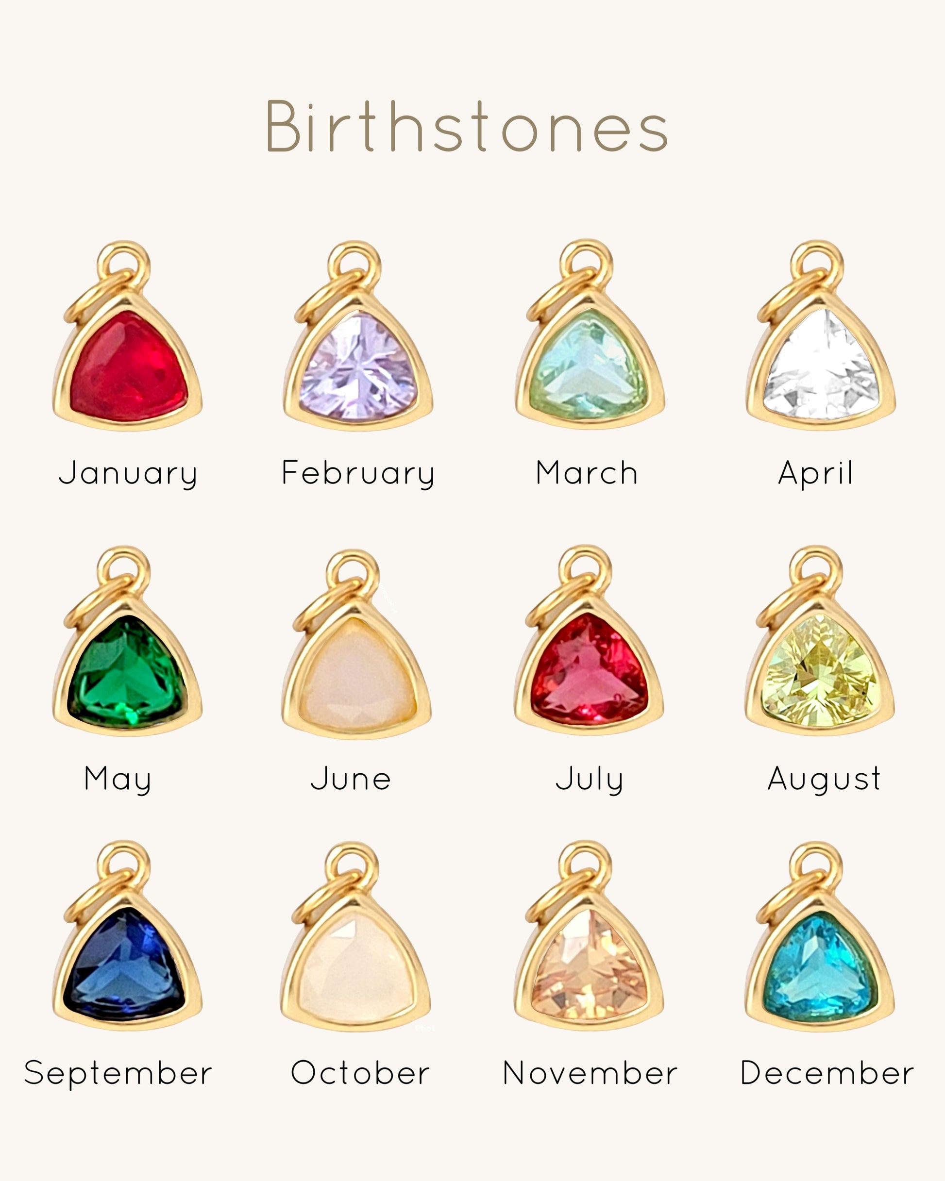 birthstone colors