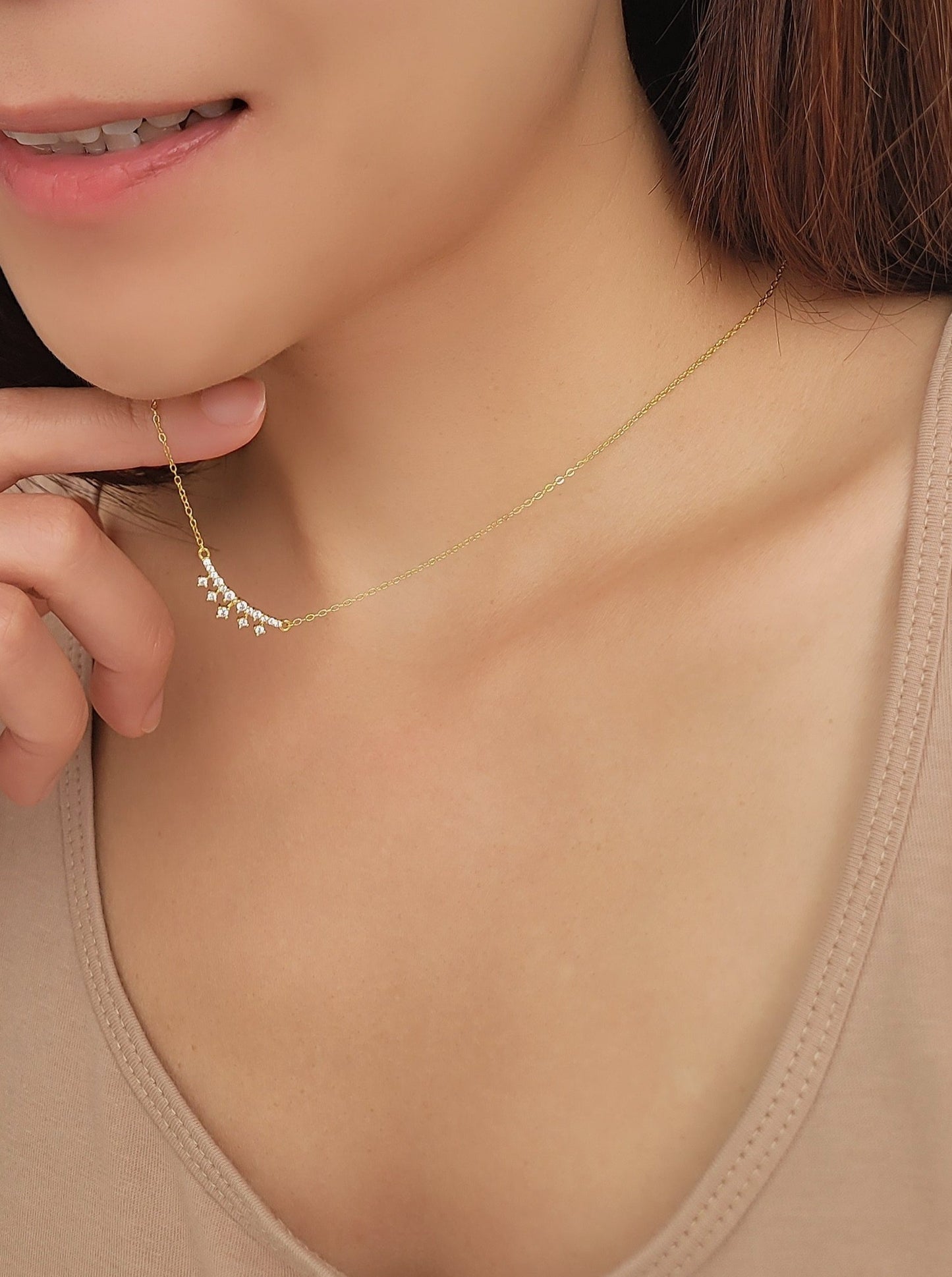 crown necklace for women