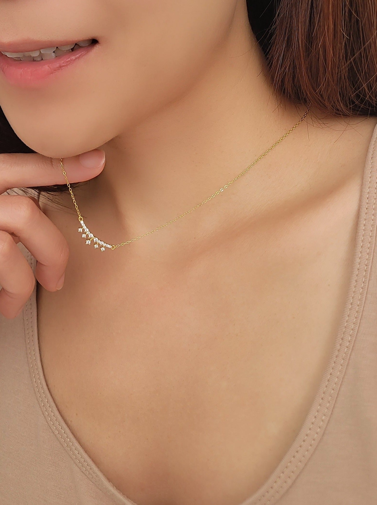 crown necklace for women