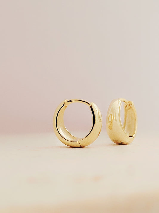Mini Huggie Hoops
