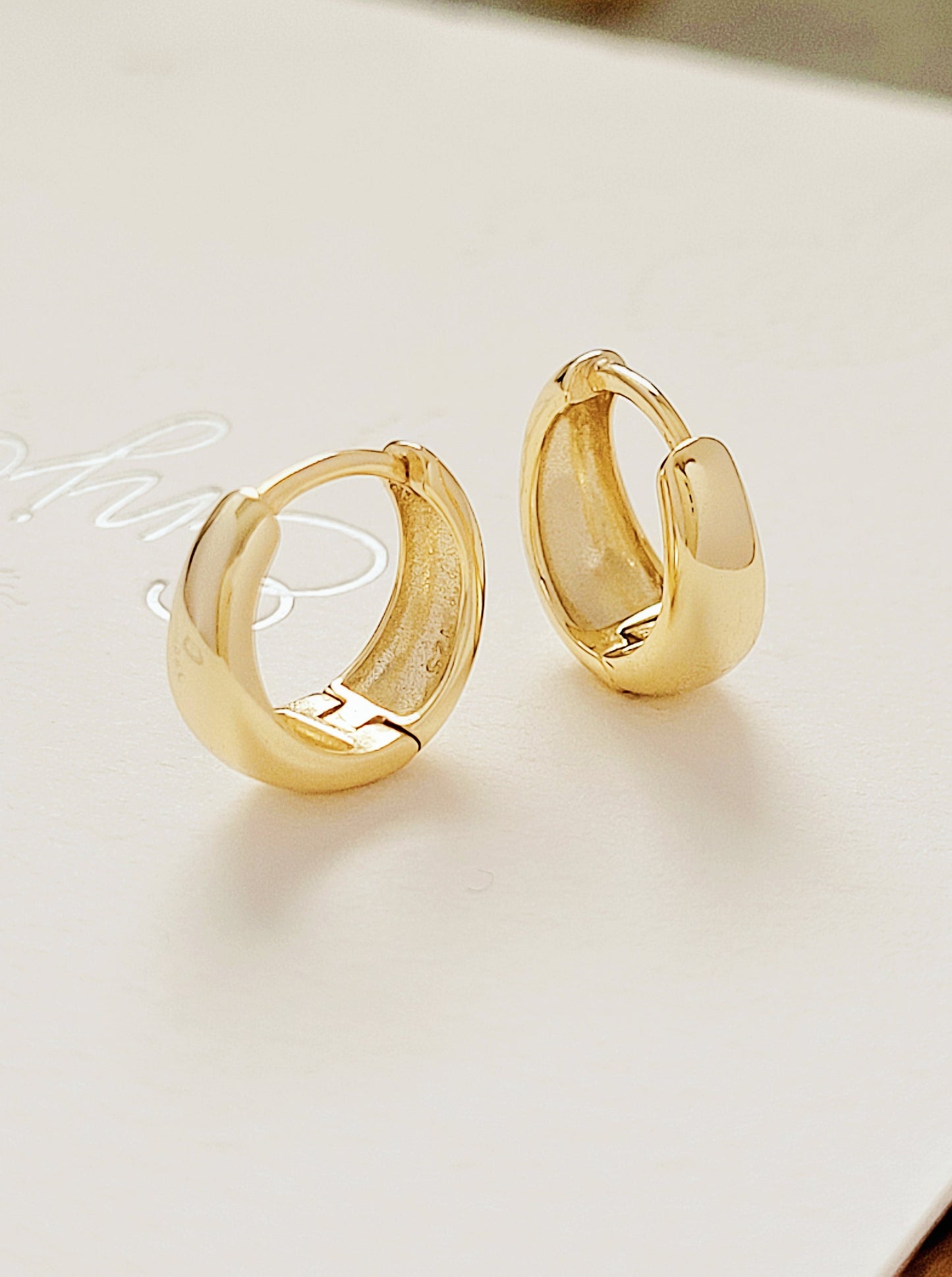 Mini Huggie Hoops
