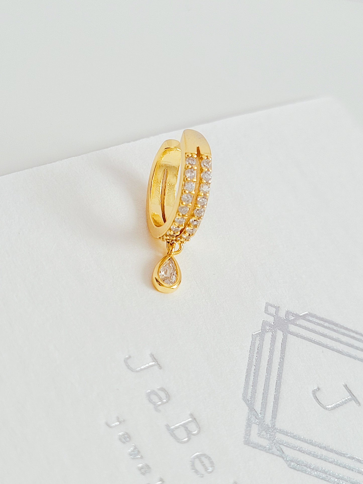 raindrop Ear Cuff