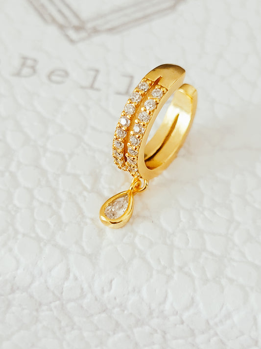 raindrop Ear Cuff