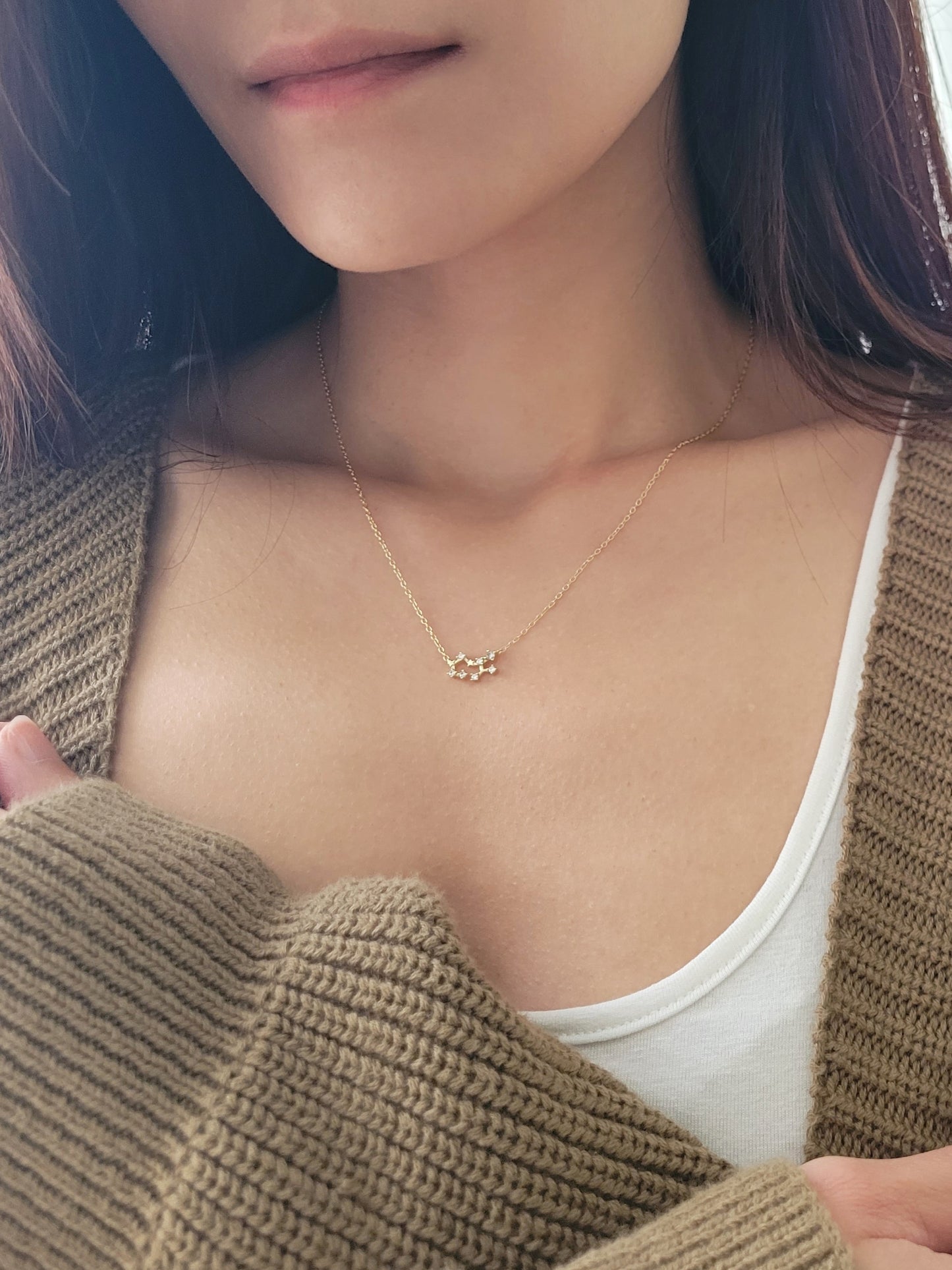 Starry Constellation Necklace · Sagittarius