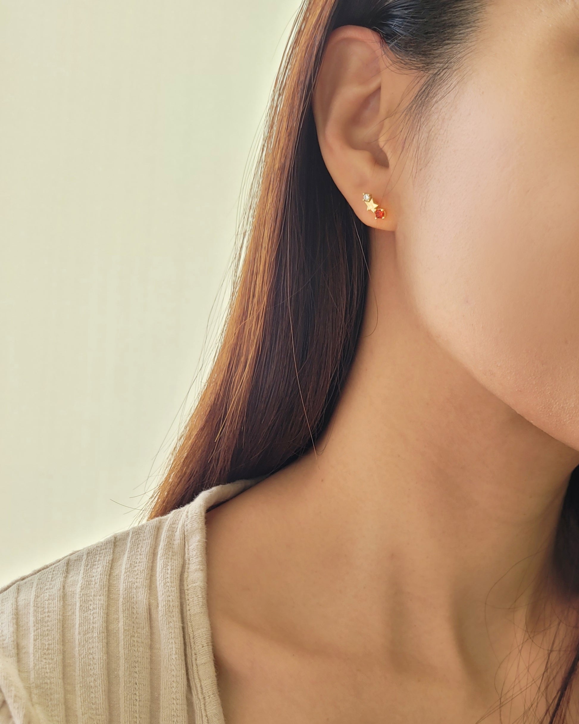 Cancer jewellery: Star Zodiac Constellation Earring