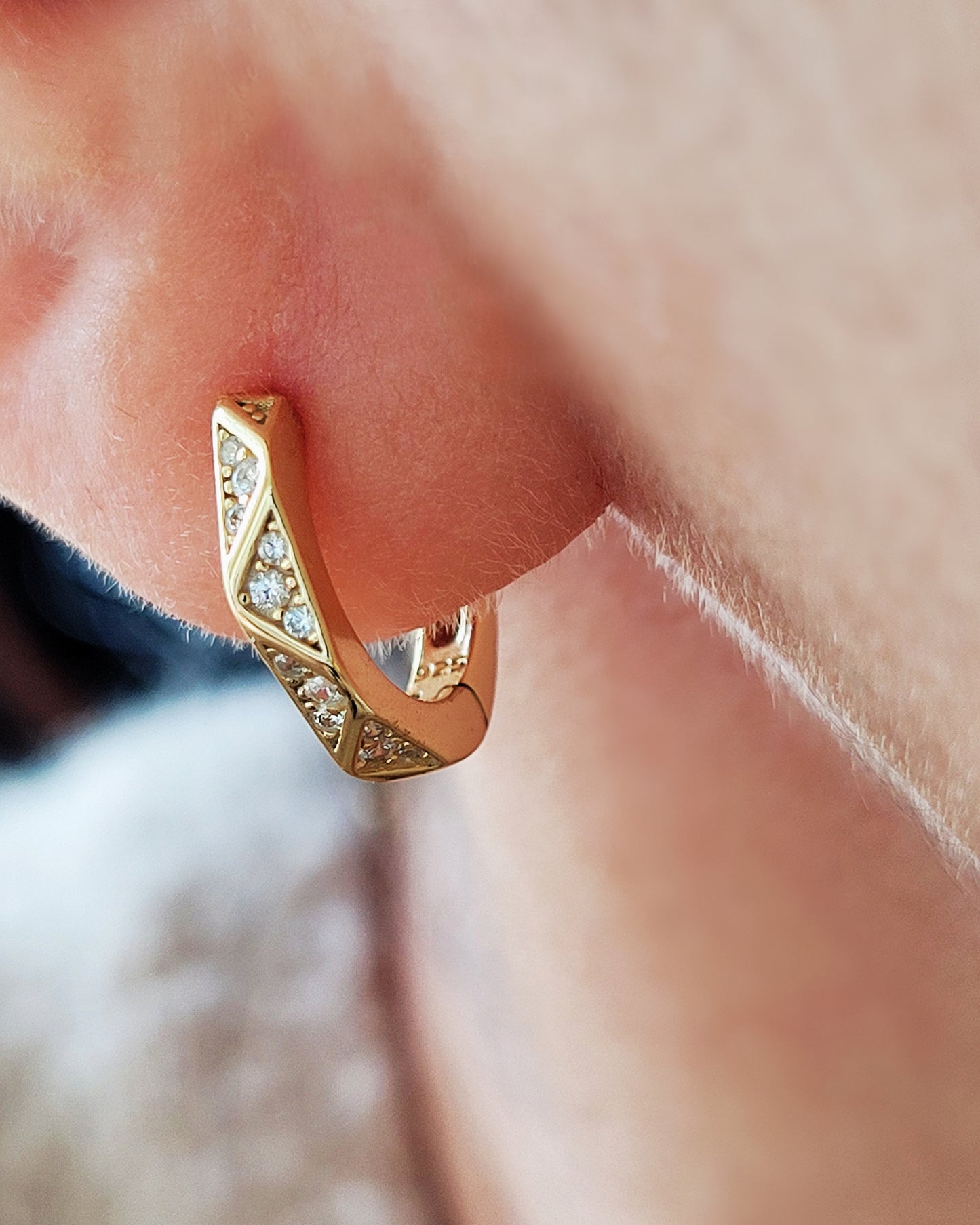 Shimmering Hoops