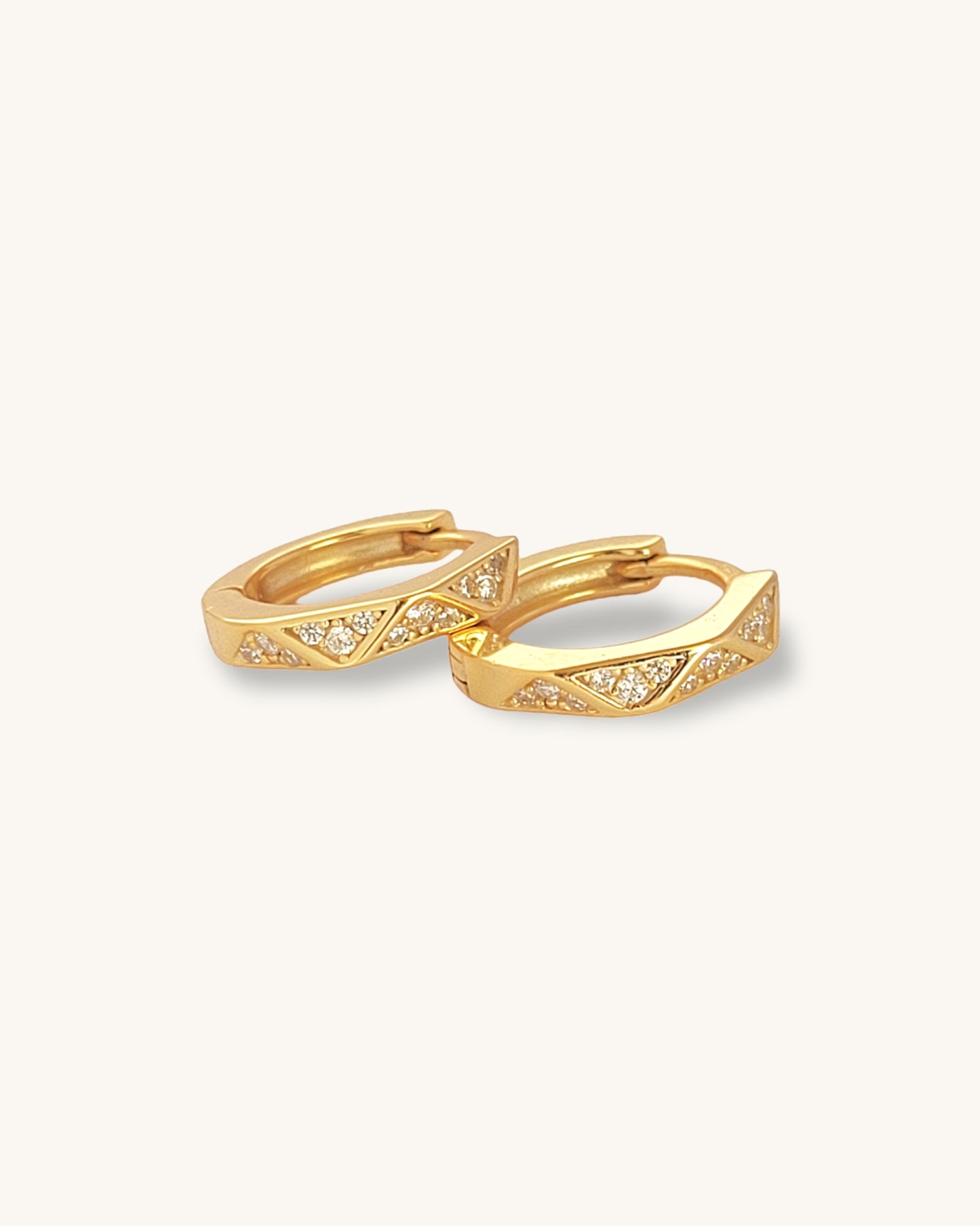 Shimmering Hoops