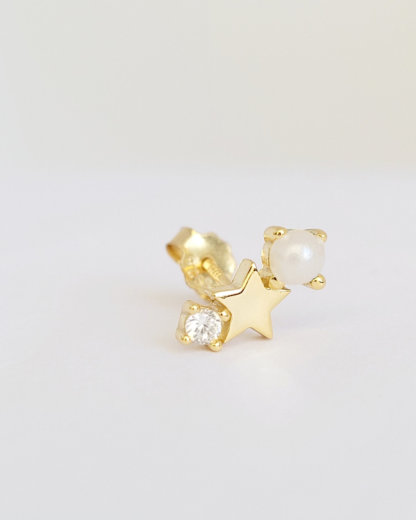 Gemini jewellery: Star Zodiac Constellation Earring