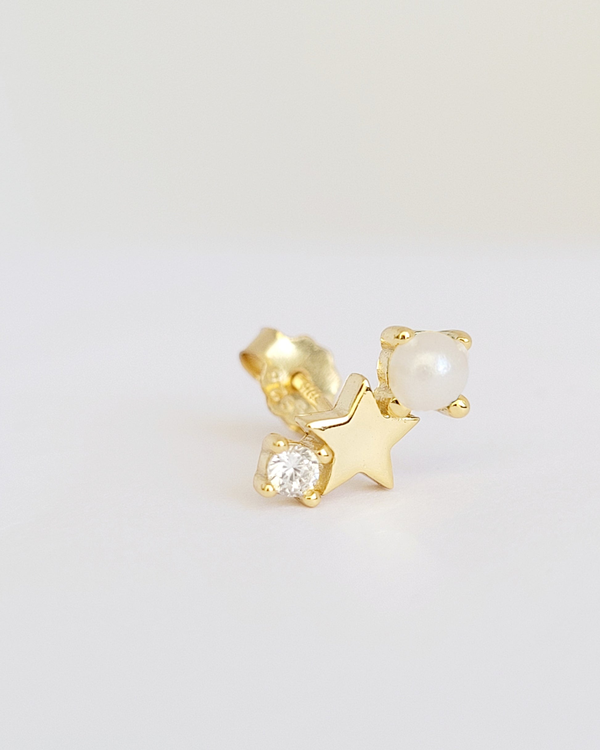 Gemini jewellery: Star Zodiac Constellation Earring