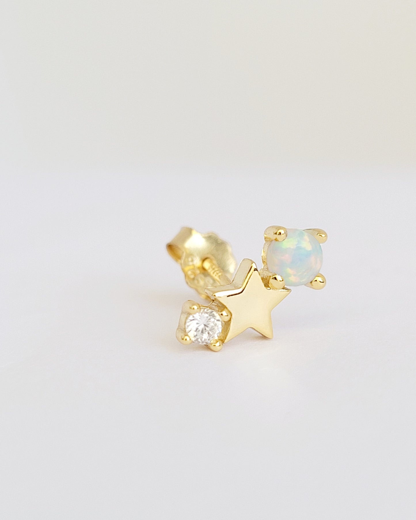 Libra jewellery: Star Zodiac Constellation Earring