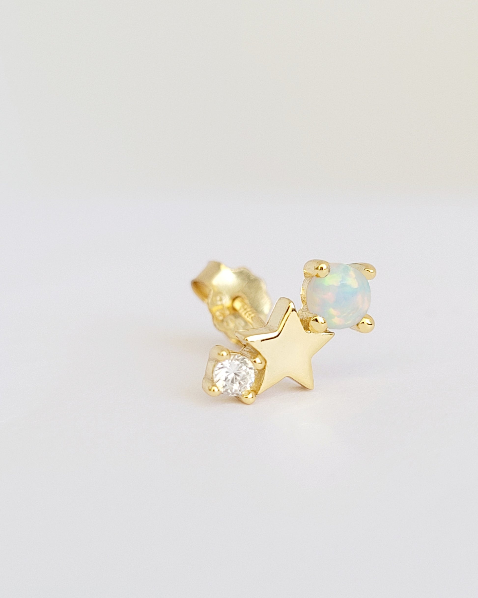 Libra jewellery: Star Zodiac Constellation Earring