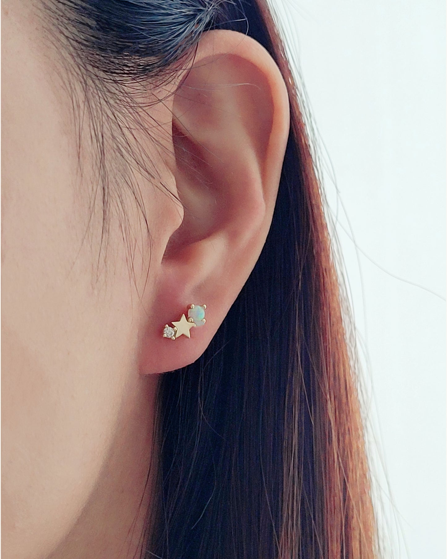 Libra jewellery: Star Zodiac Constellation Earring