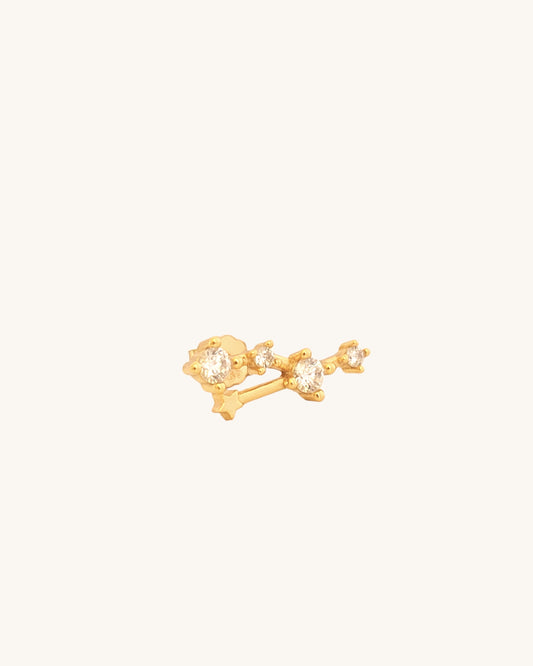 zodiac Constellation earrings taurus