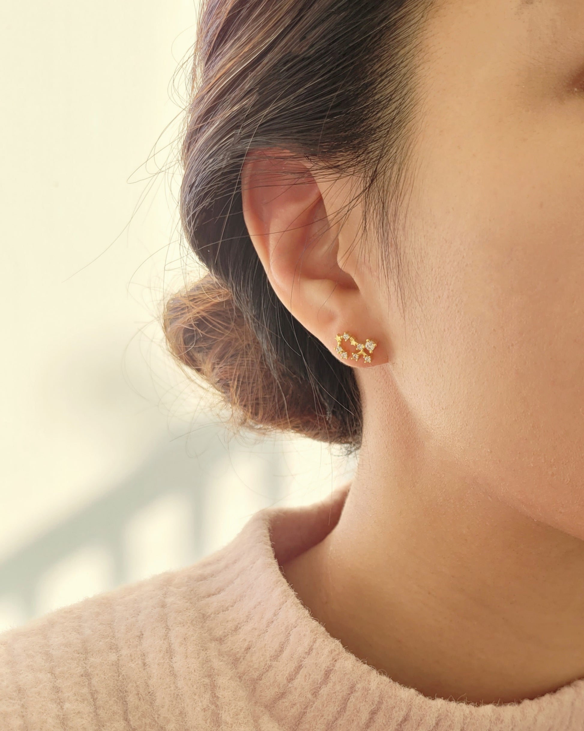 Starry Constellation Earring Sagittarius Zodiac jewellery for women