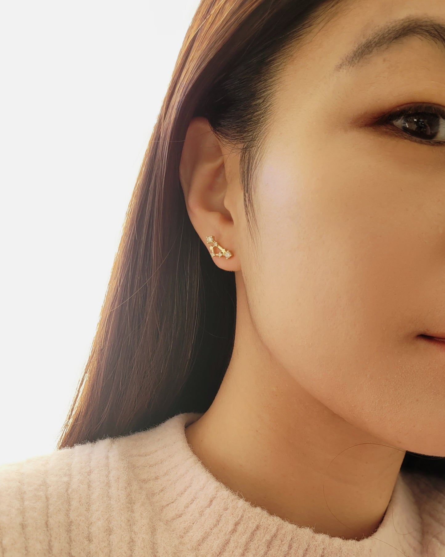 Starry Constellation Earring Pisces Zodiac jewellery for women