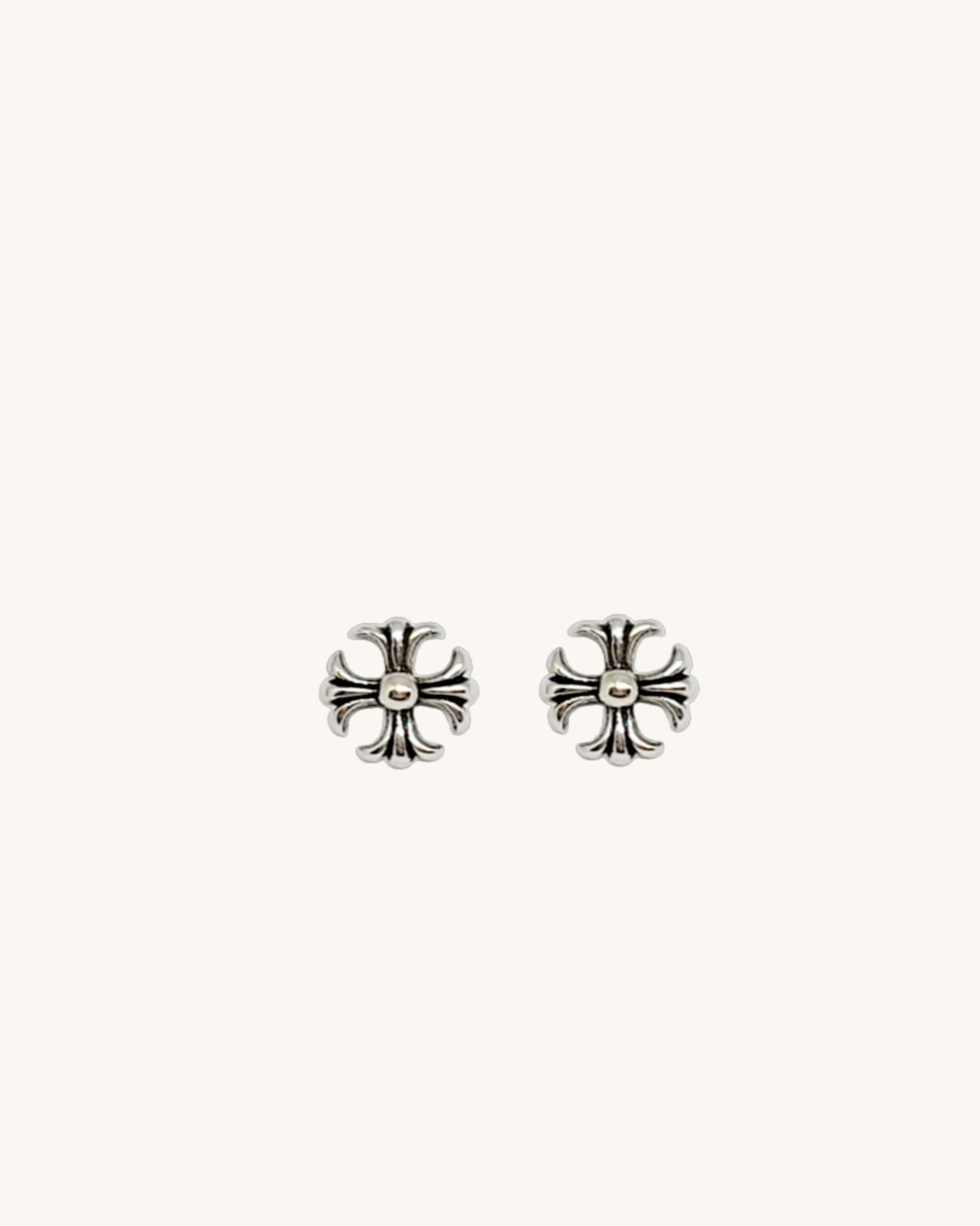 Templar Cross Ear Studs