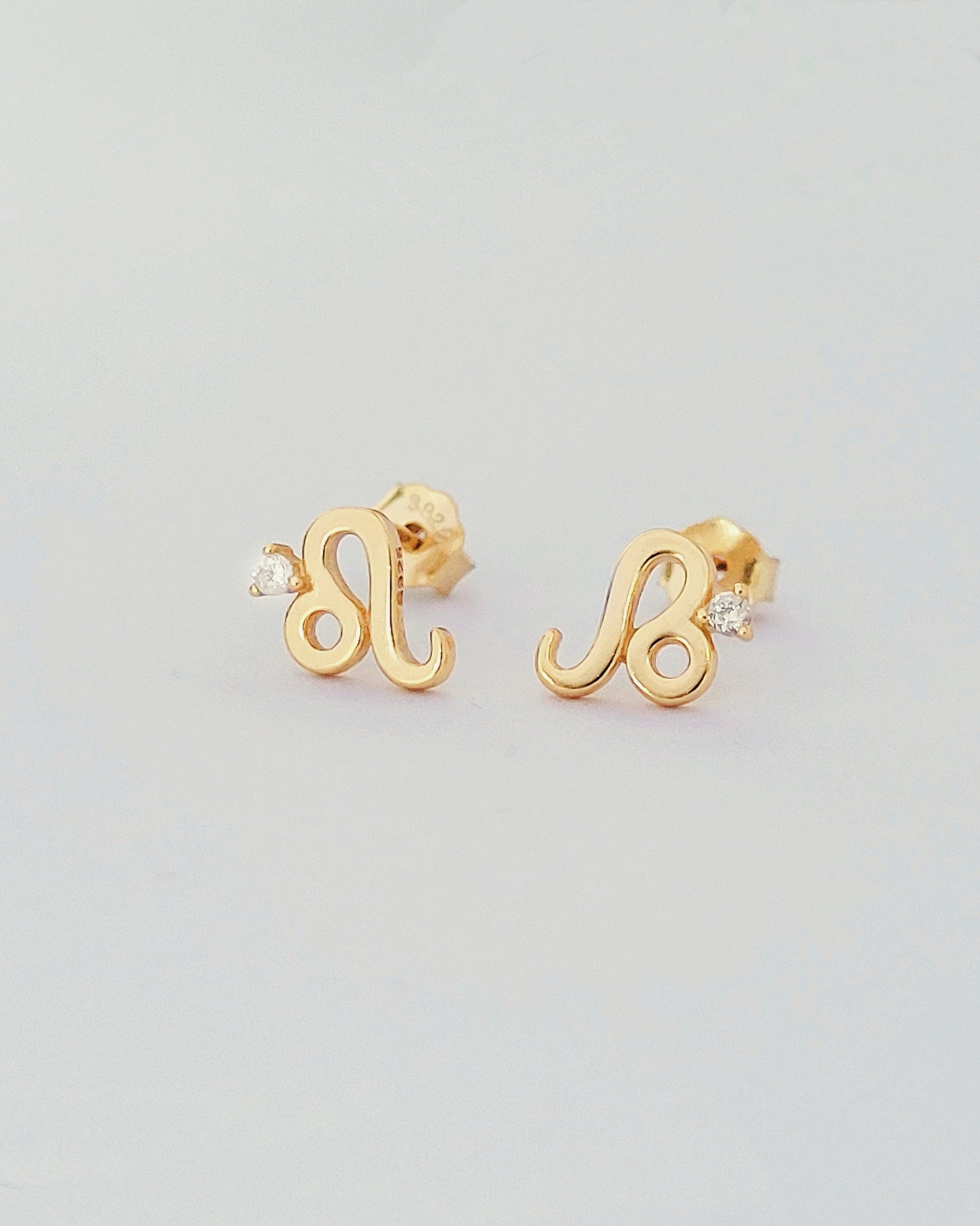 Starry Zodiac Sign Earrings · Leo