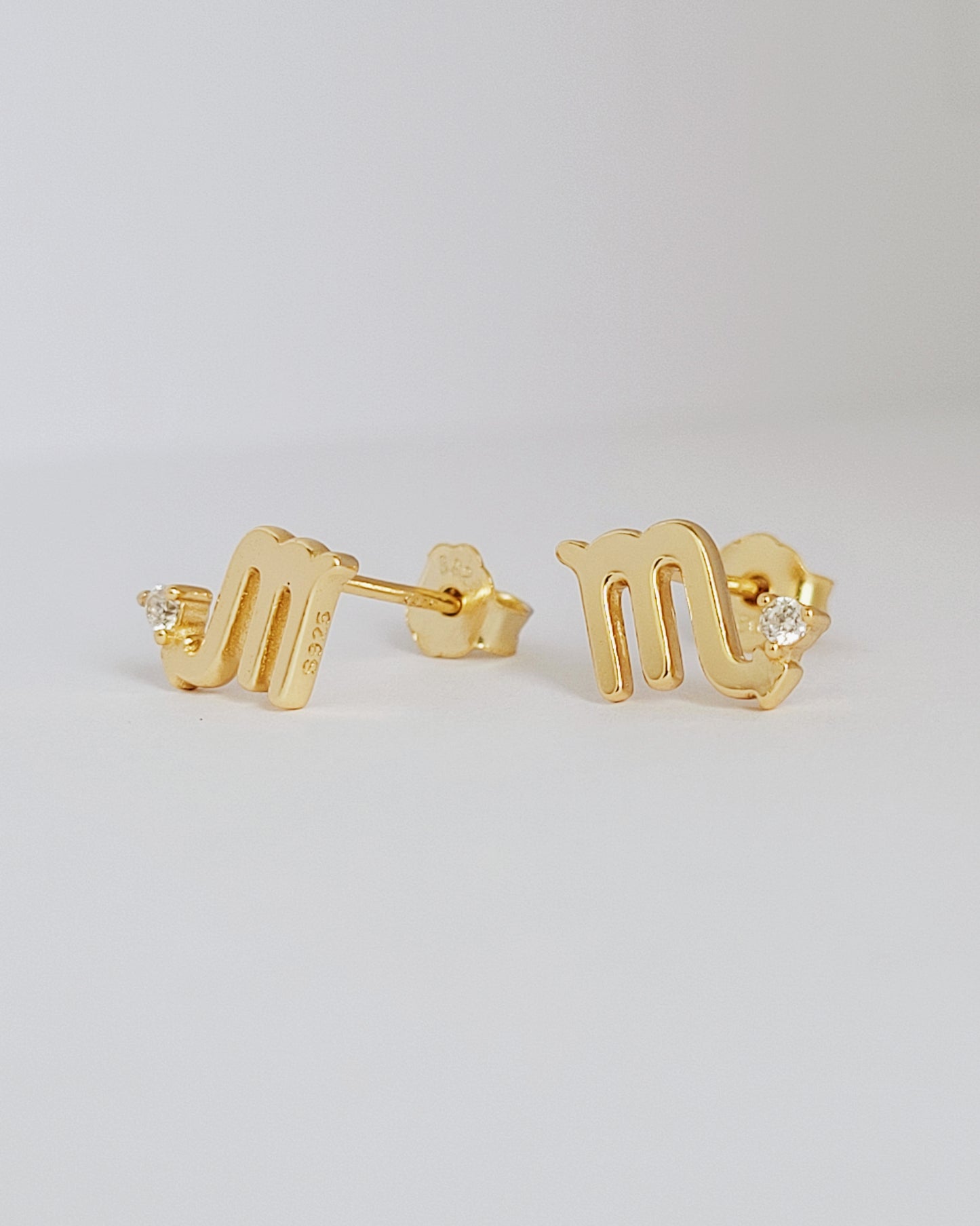 Starry Zodiac Sign Earrings · Scorpio