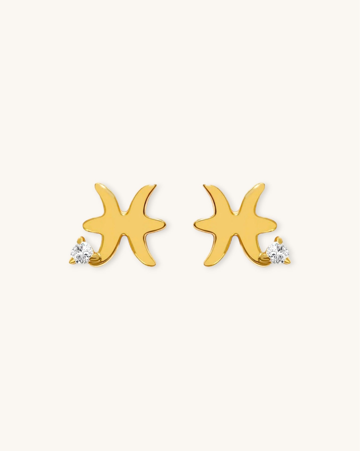 zodiac pisces earrings