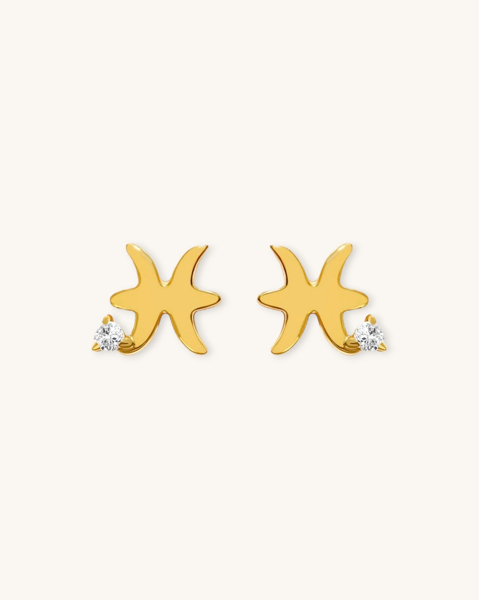 zodiac pisces earrings
