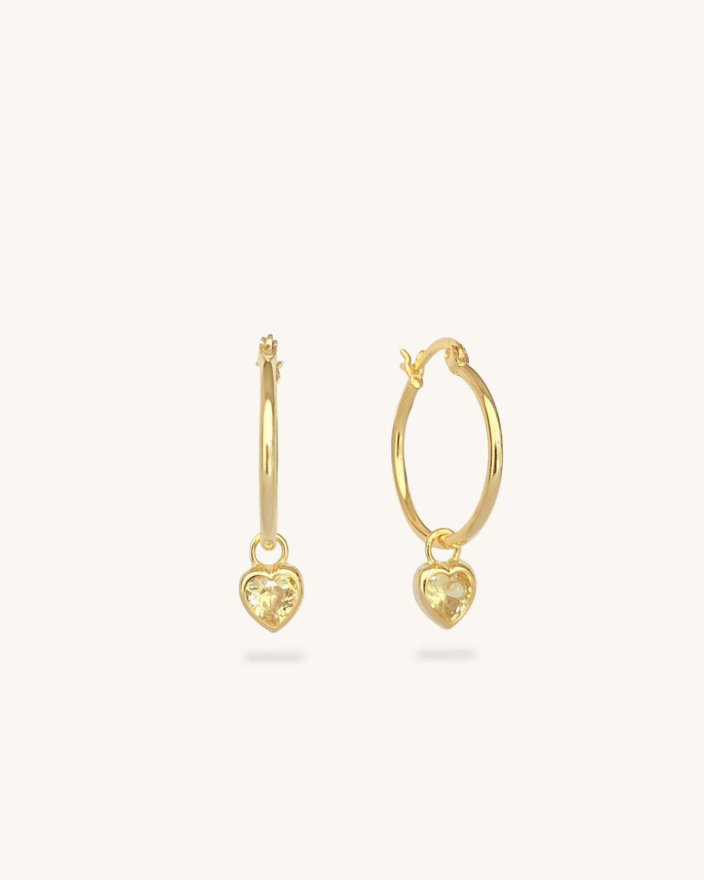 heart earrings