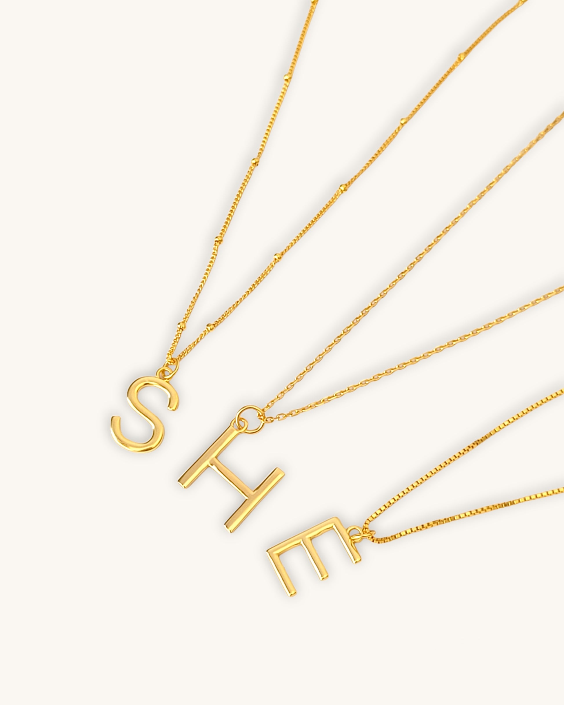 initial necklace