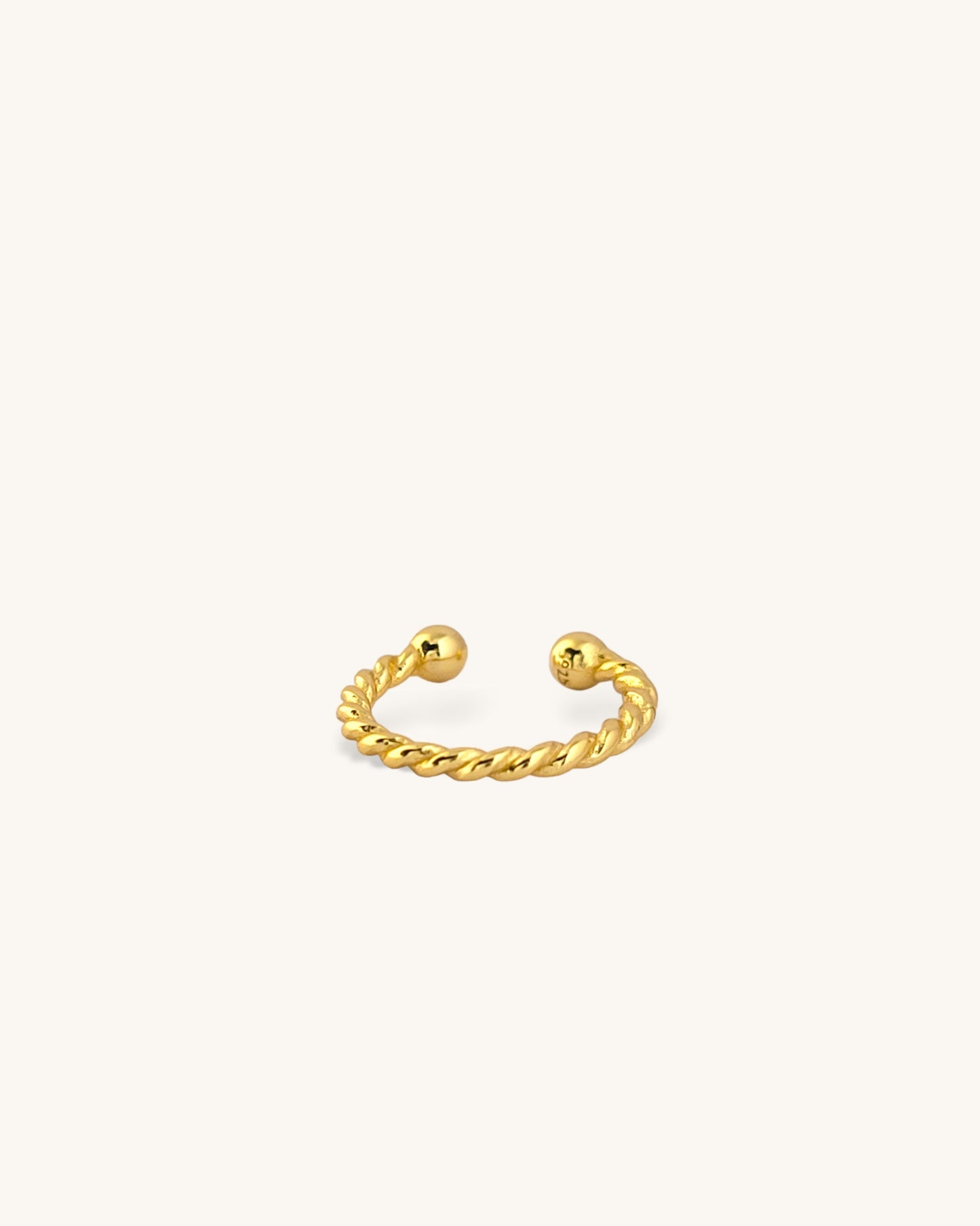 Rope ear cuff
