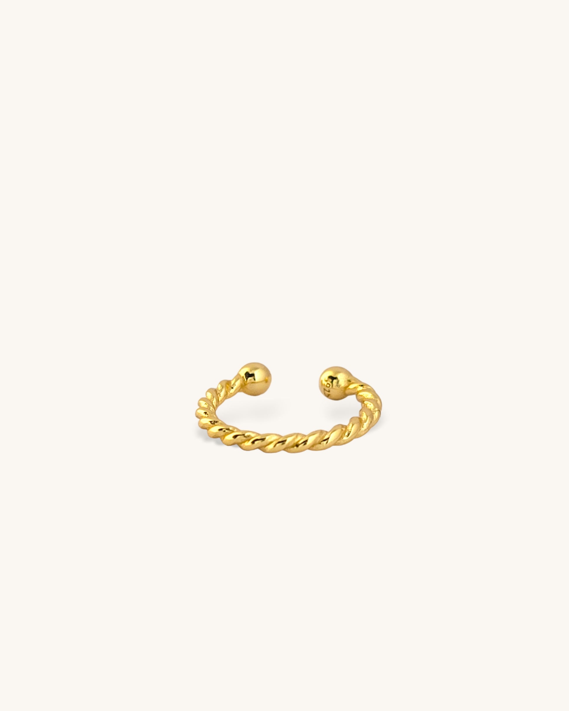 Rope ear cuff