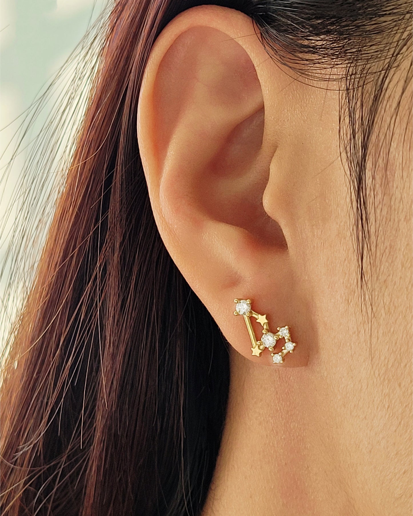 Starry Constellation Earring · Leo