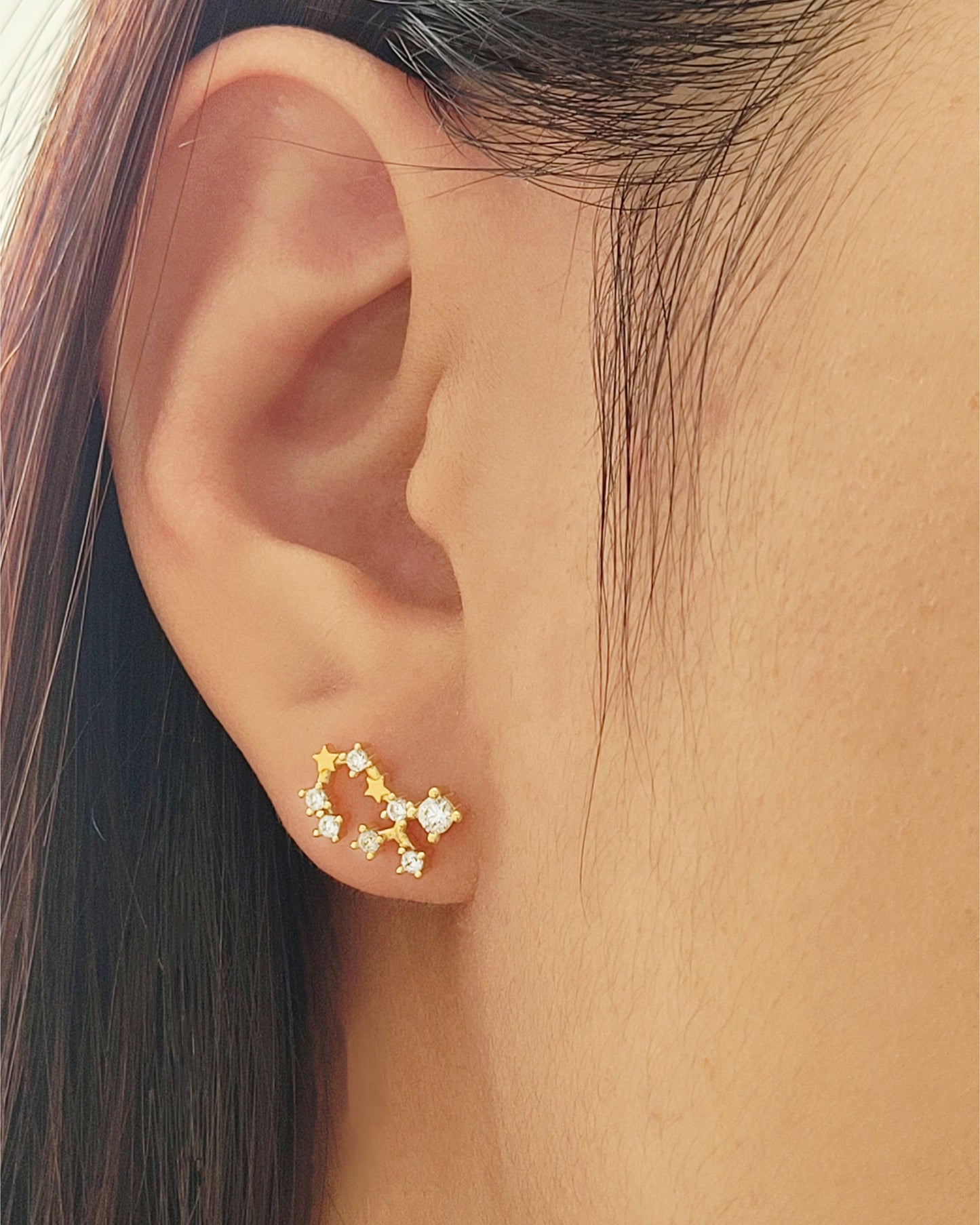 Starry Constellation Earring Sagittarius Zodiac jewellery for women