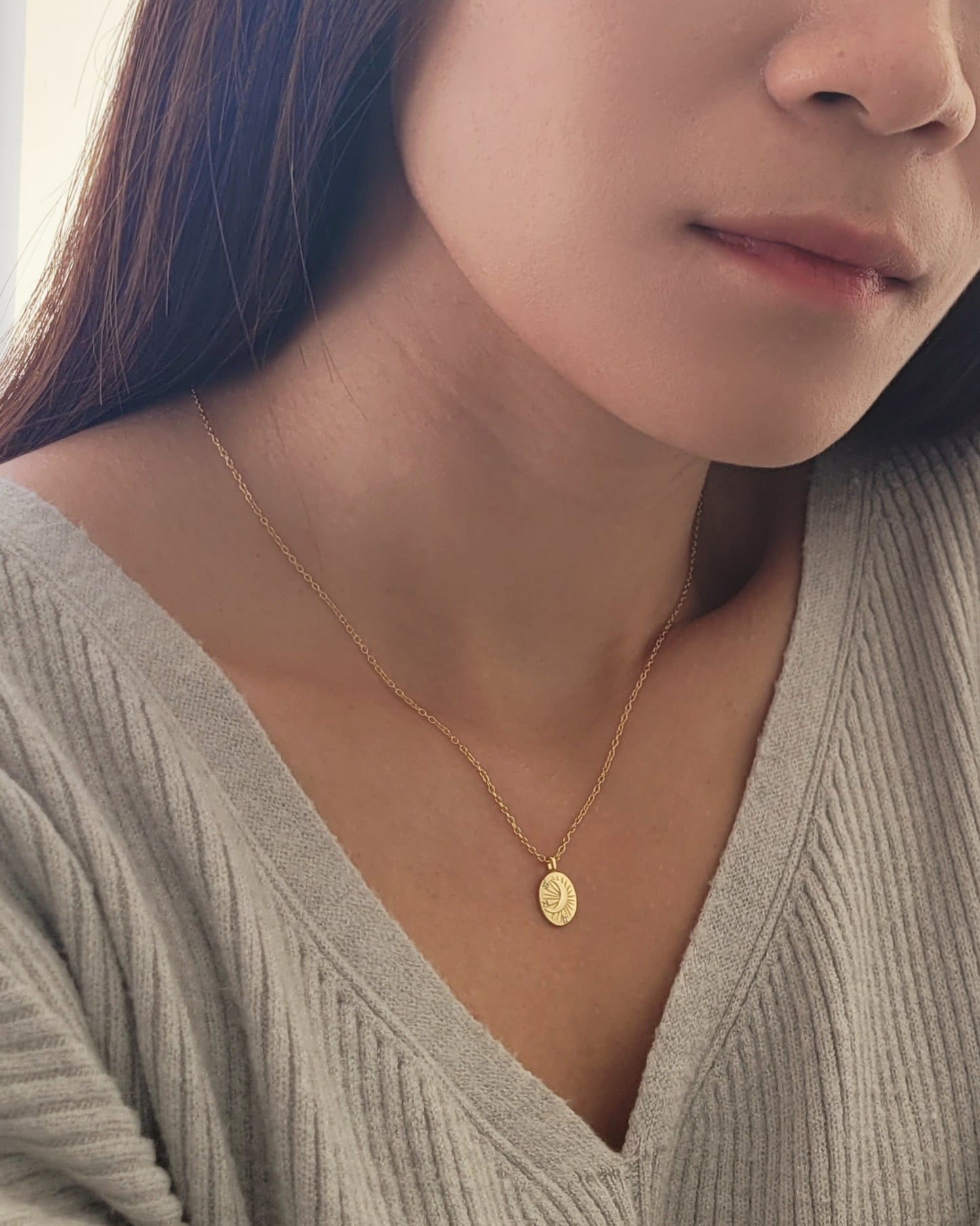 Tarot Moon Necklace