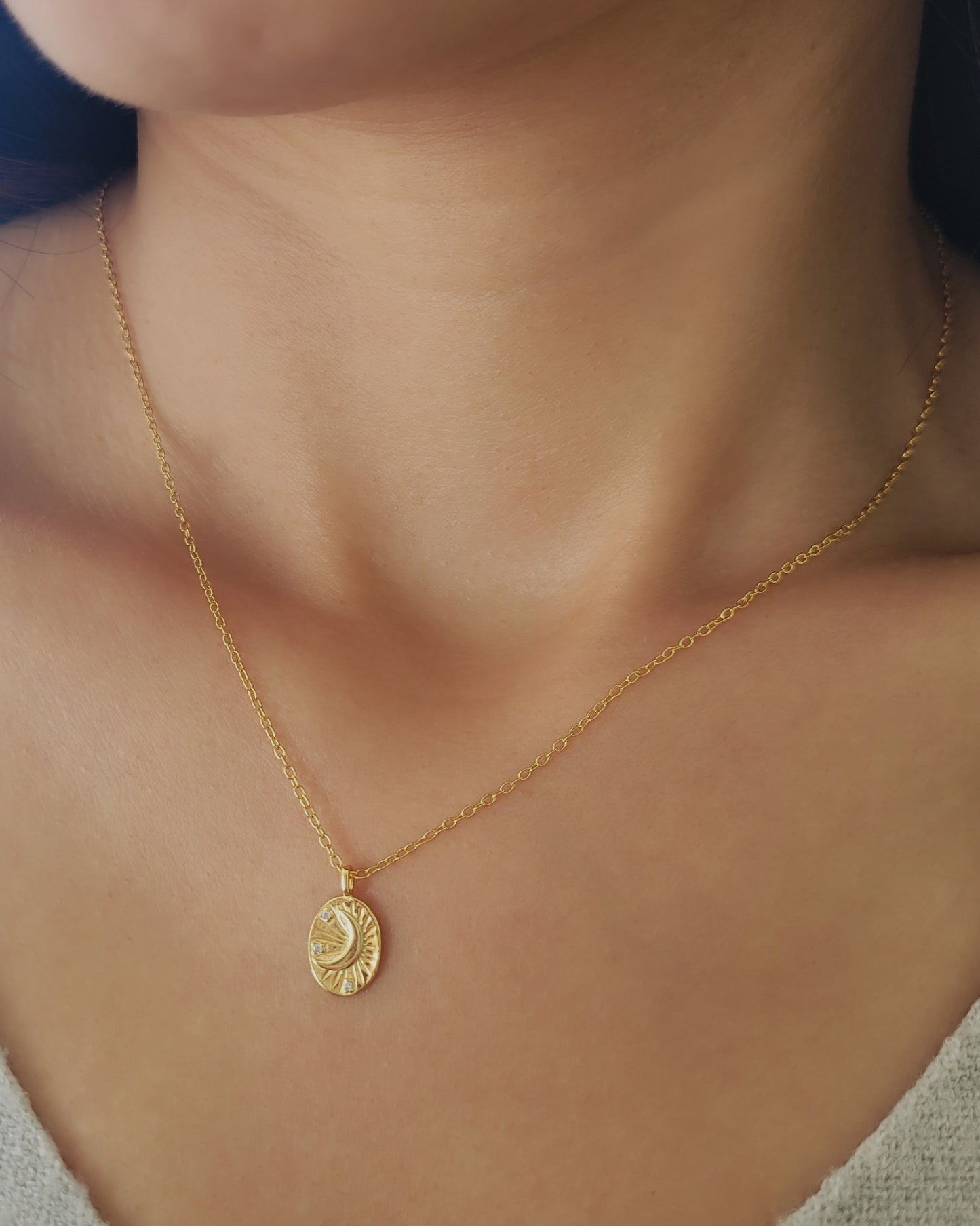Tarot Moon Necklace