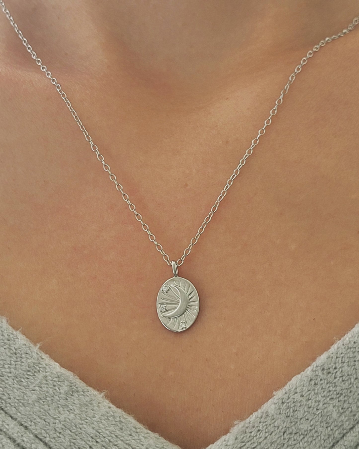 Tarot Moon Necklace