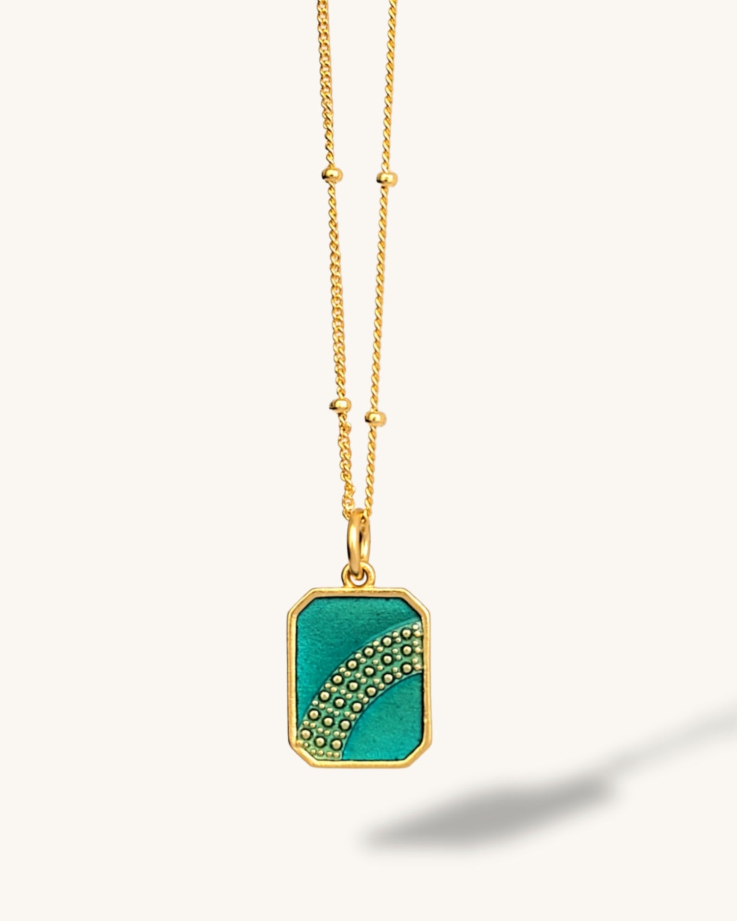 enamel necklace