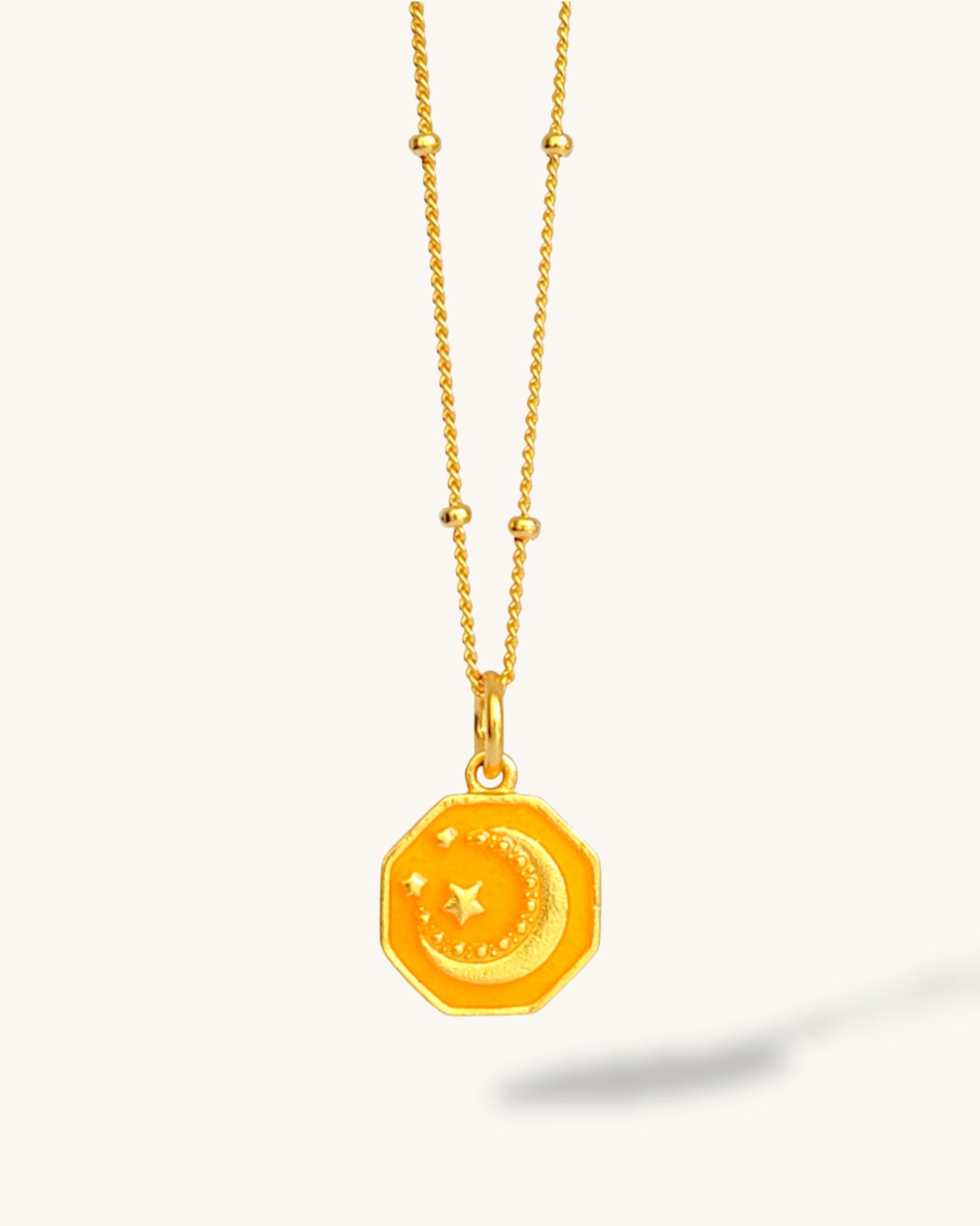 Lunar Necklace · Orange