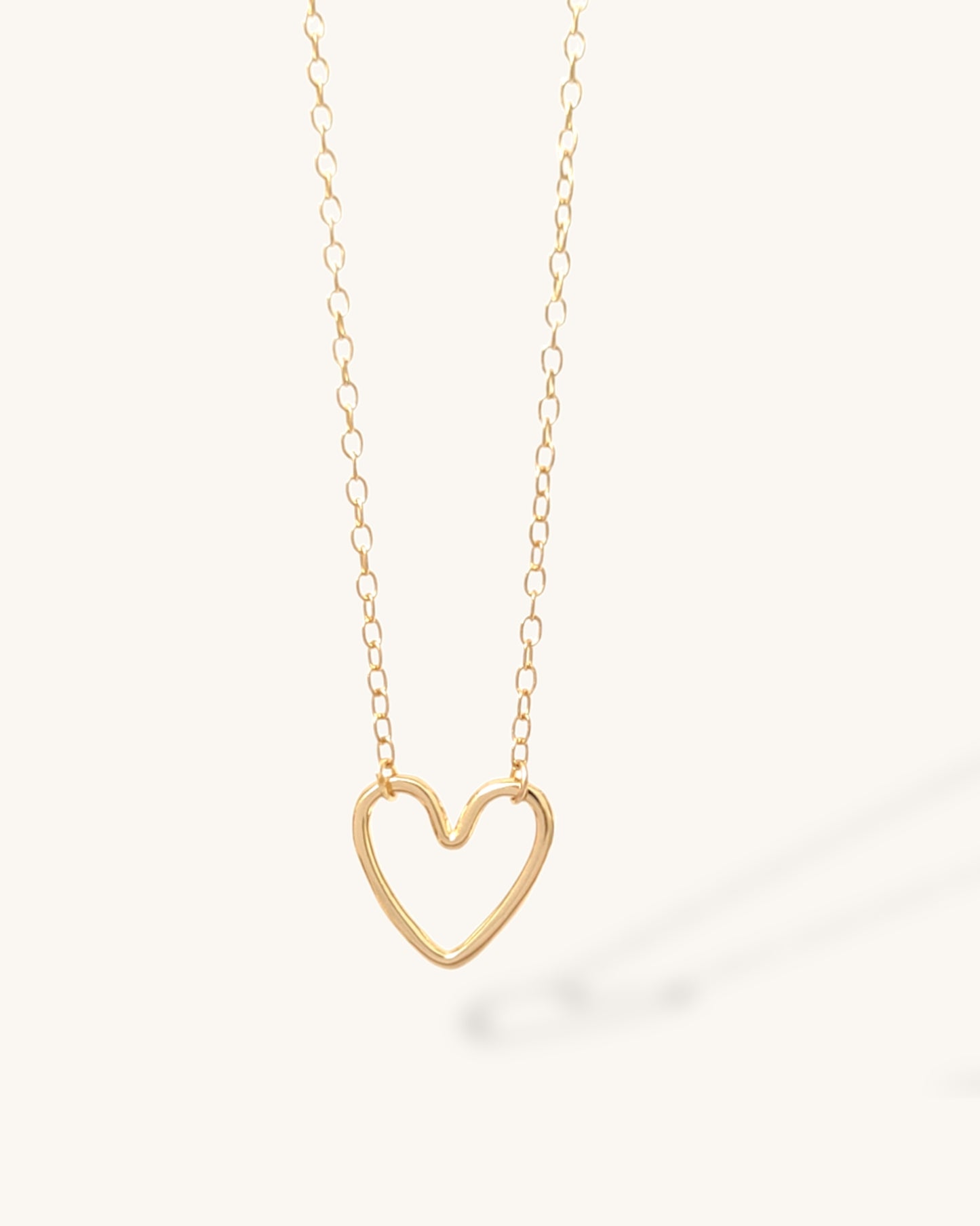 Open Heart Necklace