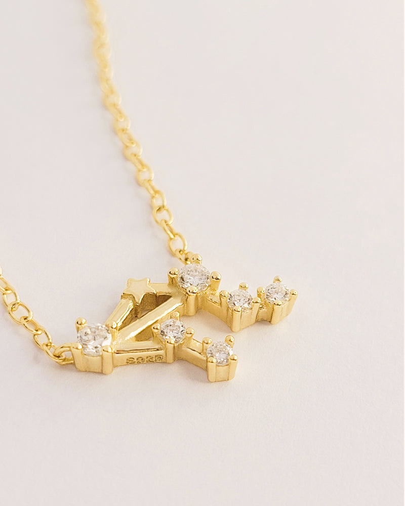 star sign jewellery libra necklace
