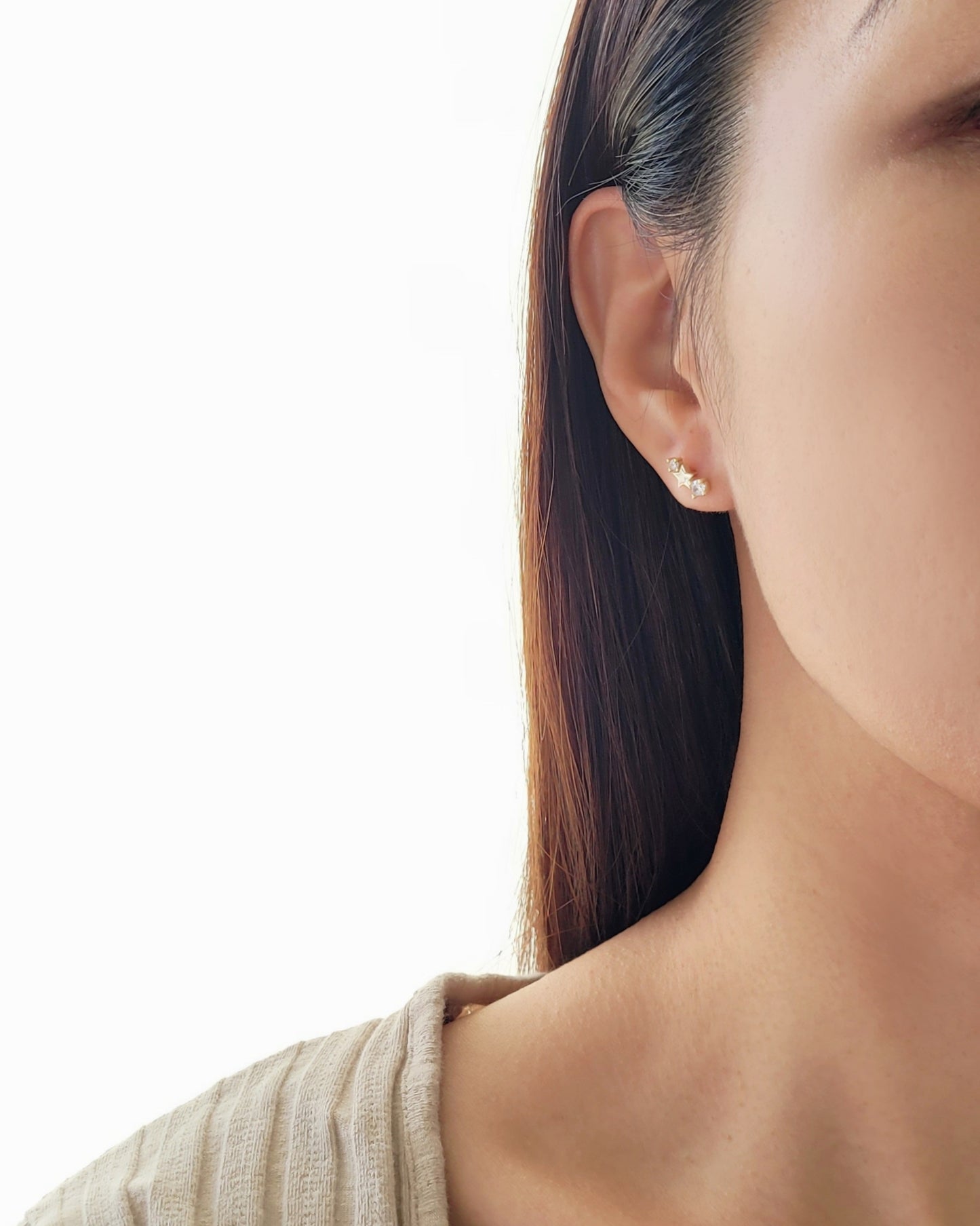 Aries jewellery: Star Zodiac Constellation Earring