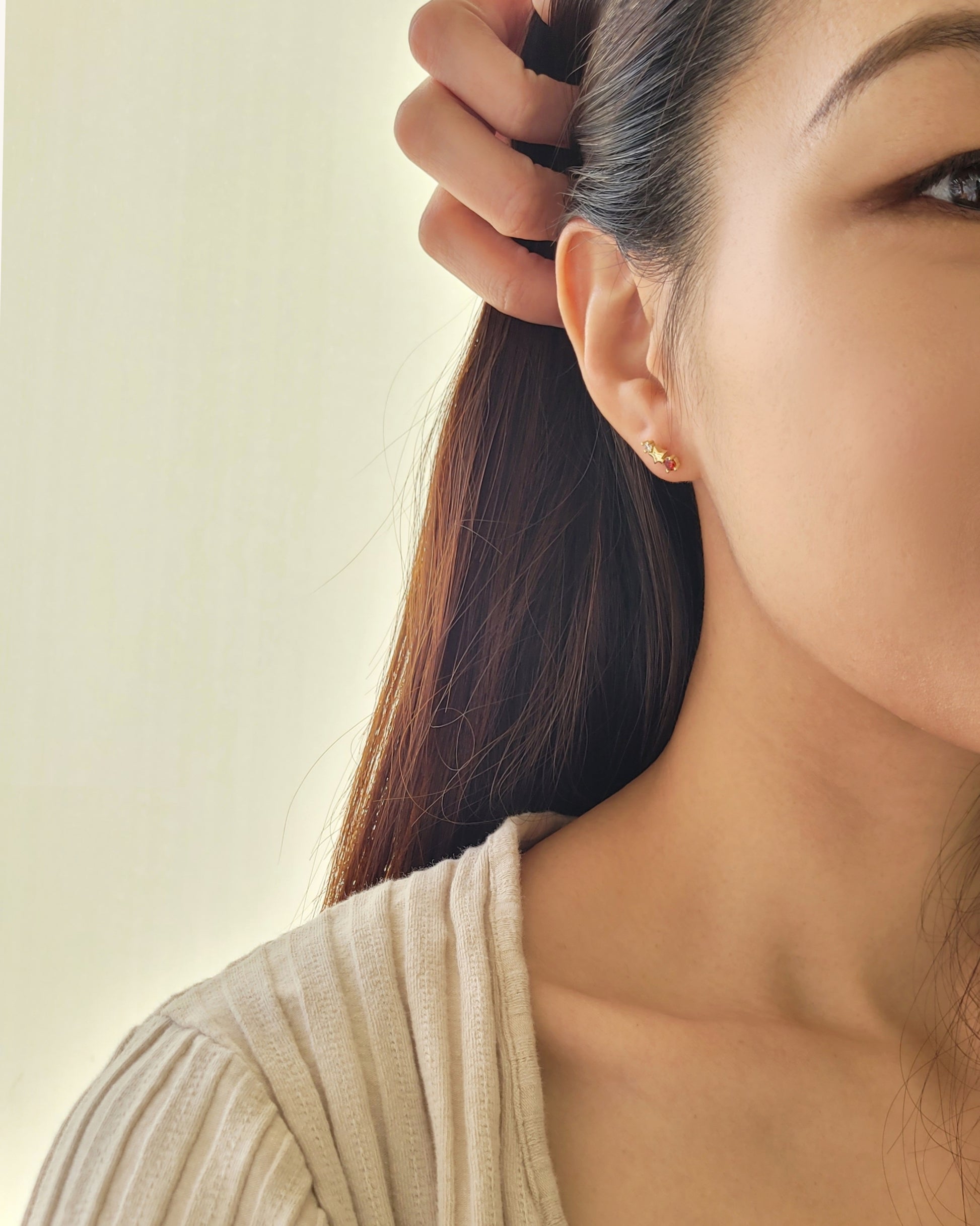 Capricorn jewellery: Star Zodiac Constellation Earring