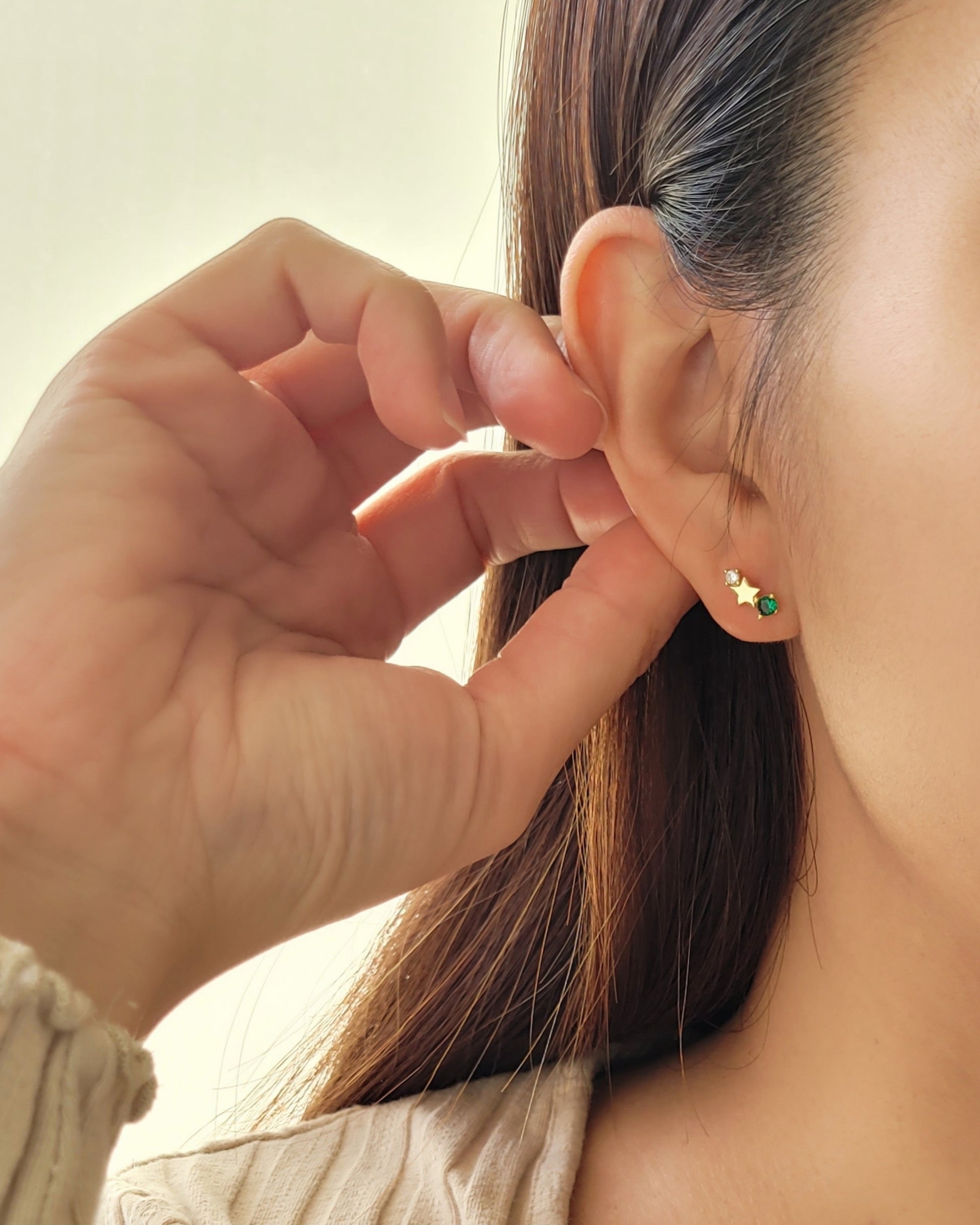 Taurus jewellery: Star Zodiac Constellation Earring