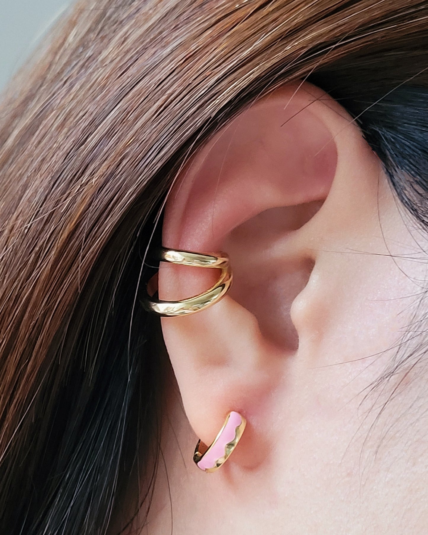 Double Layers Ear Cuff