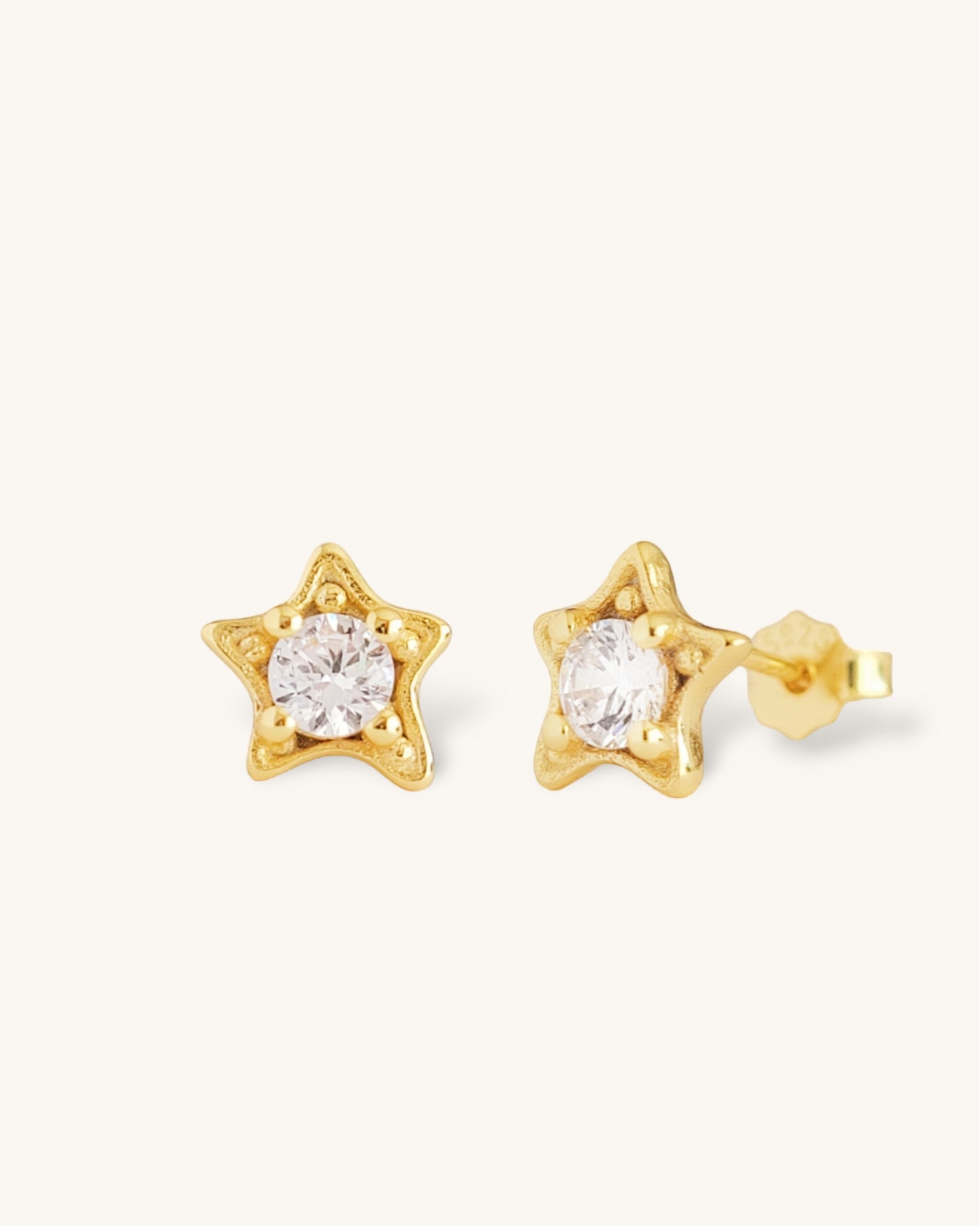 Crystal Star earrings