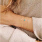 April birthstone bracelet