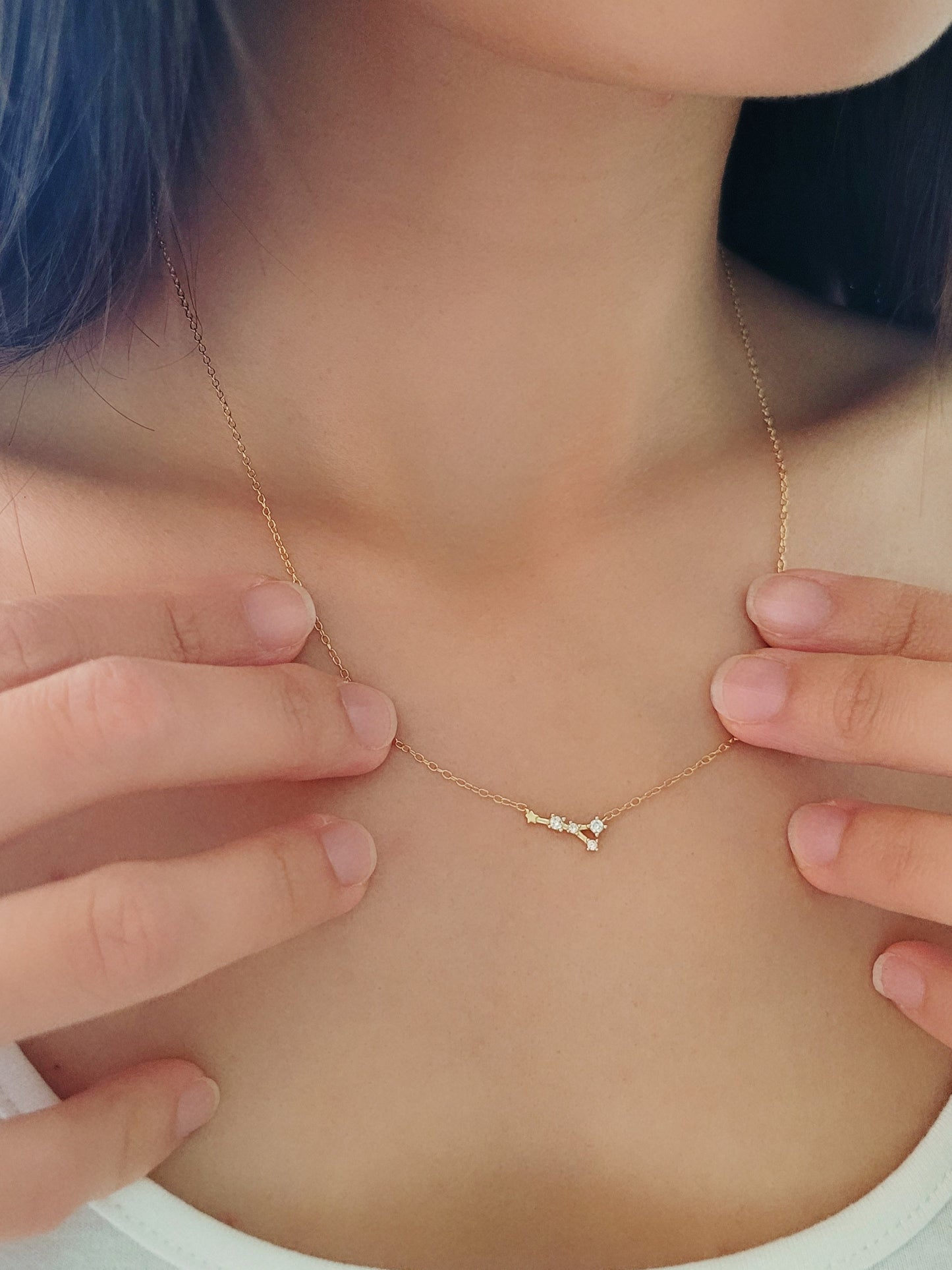 Starry Constellation Necklace · Cancer