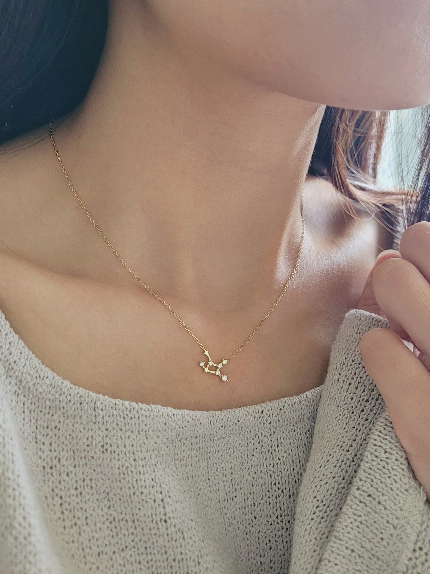 Starry Constellation Necklace · Virgo